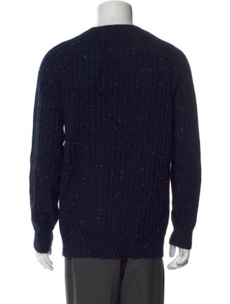 Brunello Cucinelli Virgin Wool Crew Neck Pullover
