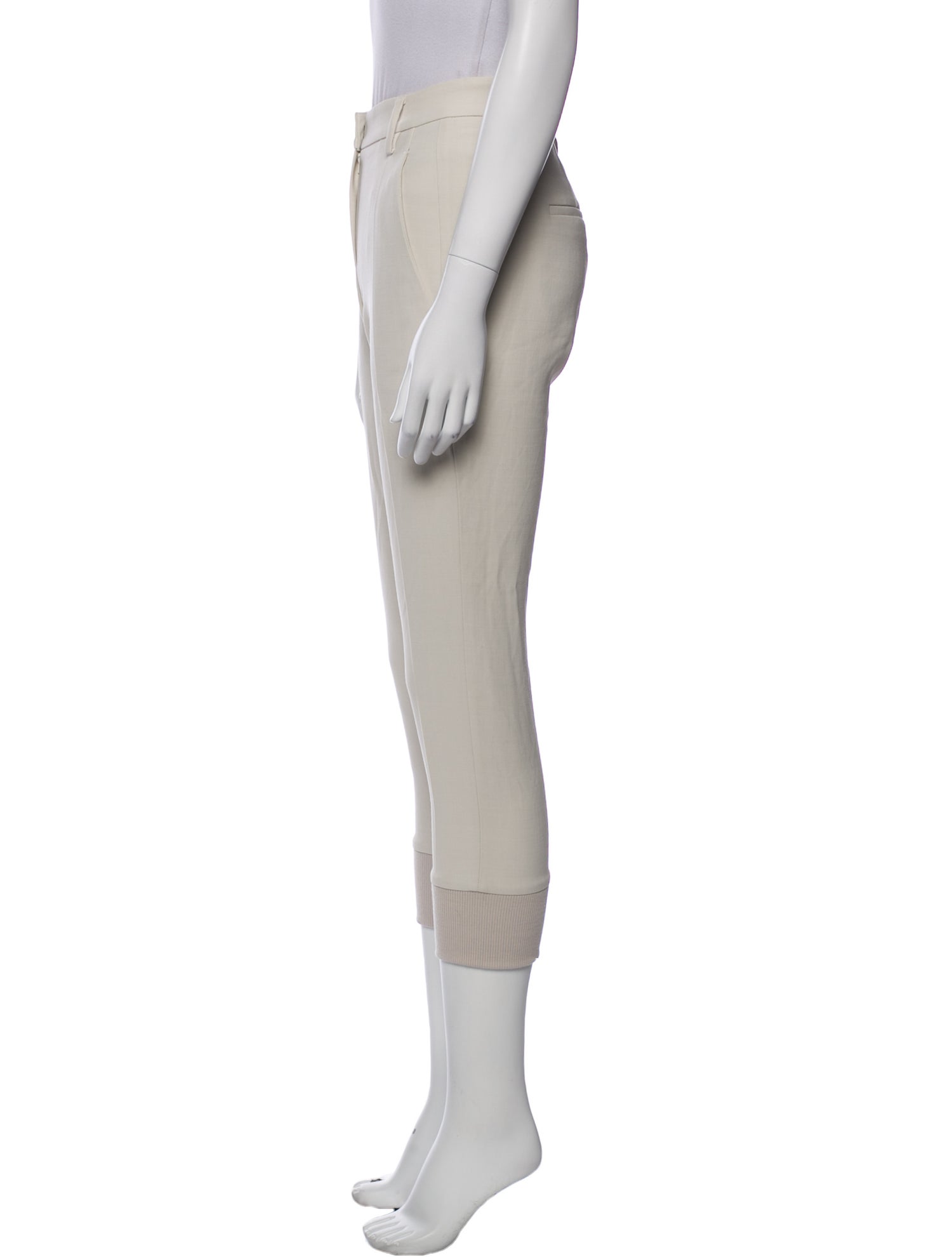 Brunello Cucinelli Virgin Wool Skinny Leg Pants