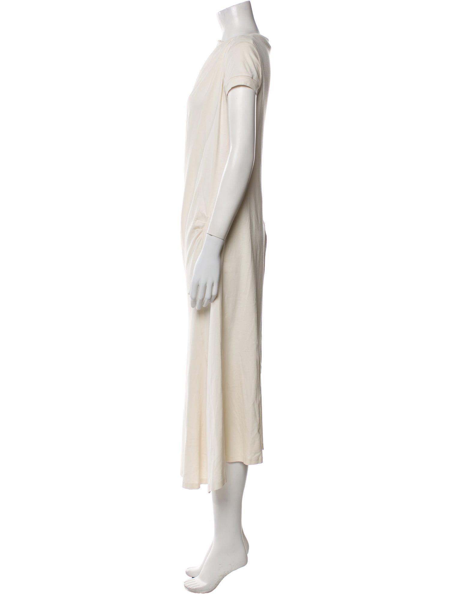 Brunello Cucinelli Bateau Neckline Long Dress