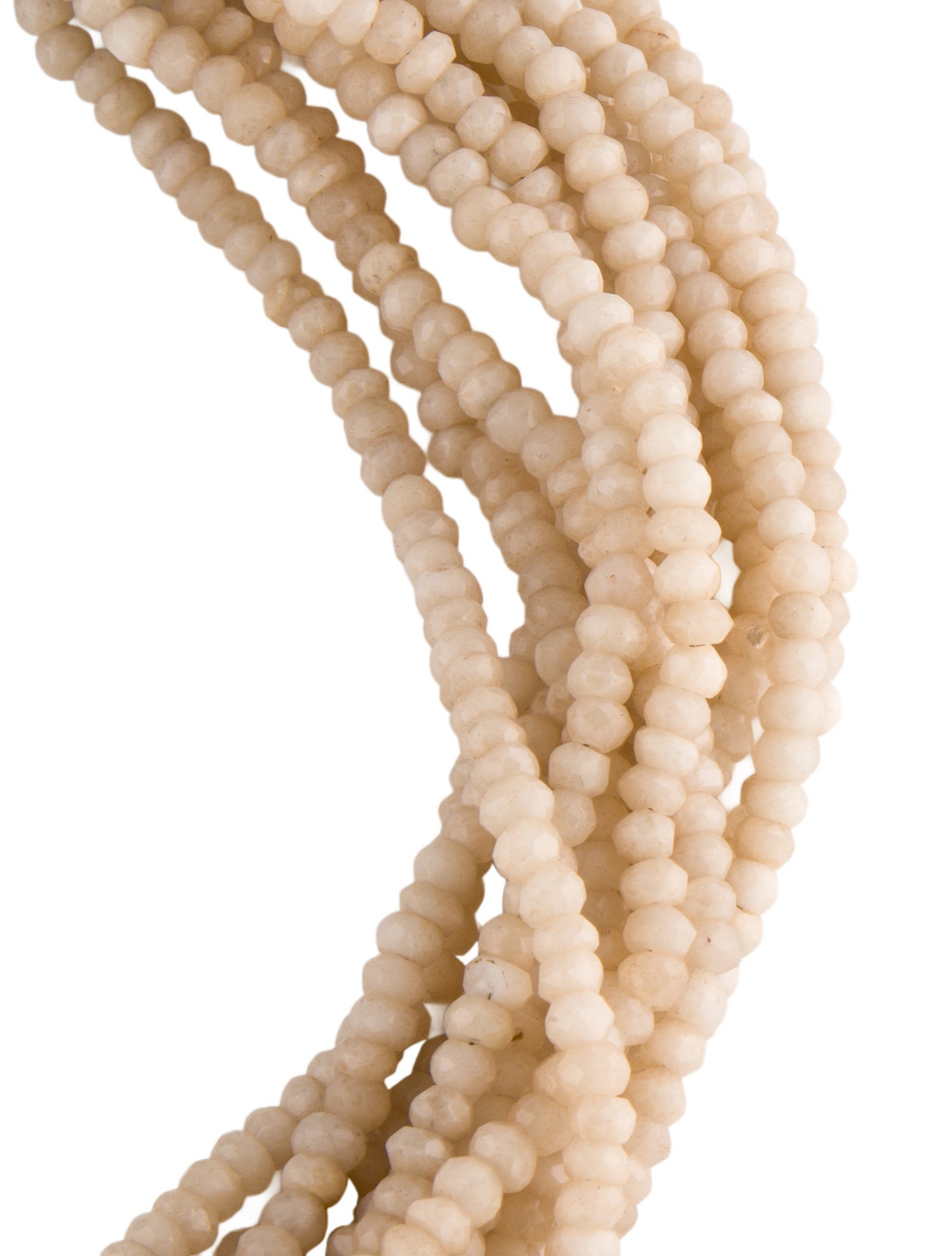 Brunello Cucinelli Leather & Bead Lavalier Choker Necklace