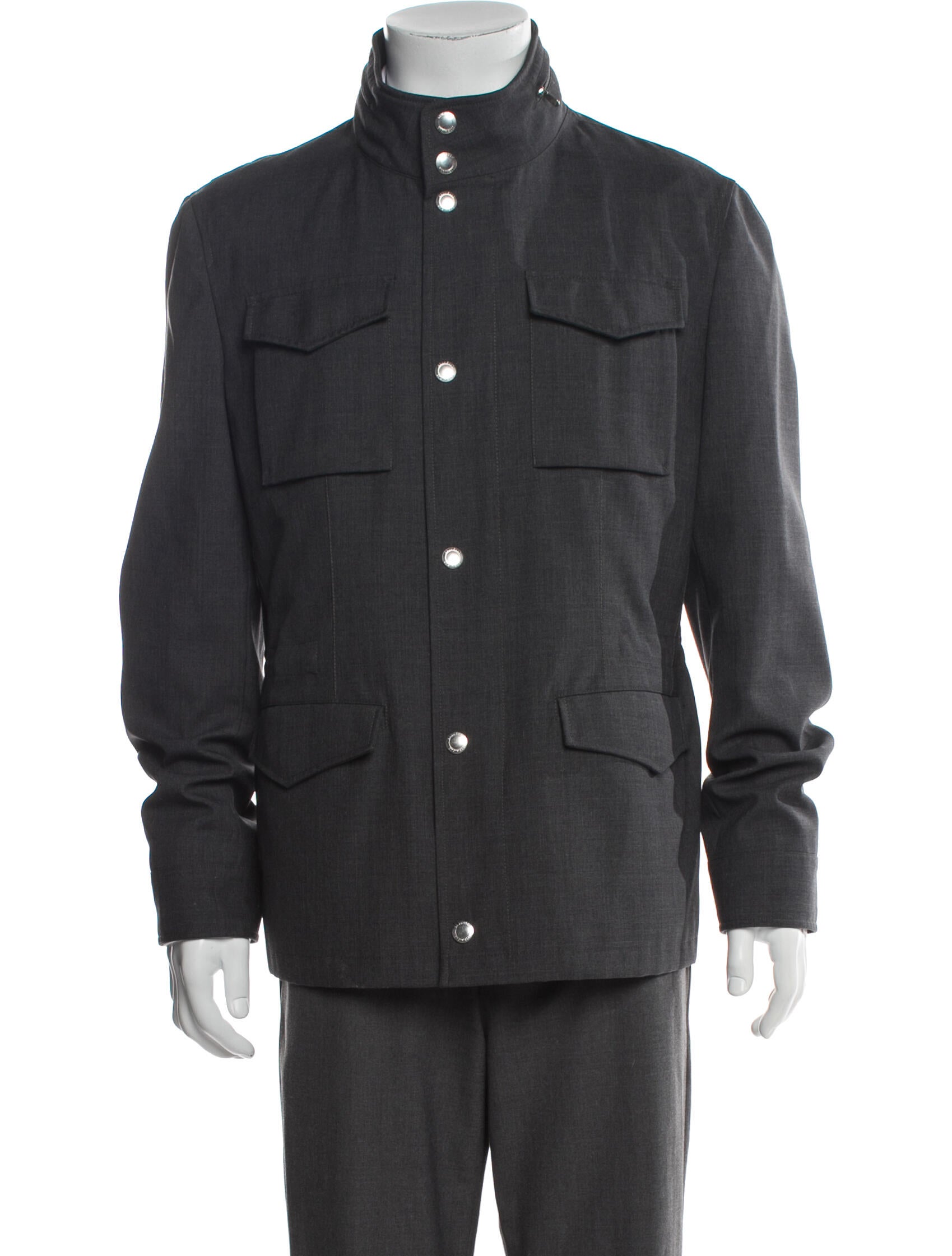 Brunello Cucinelli Wool Utility Jacket