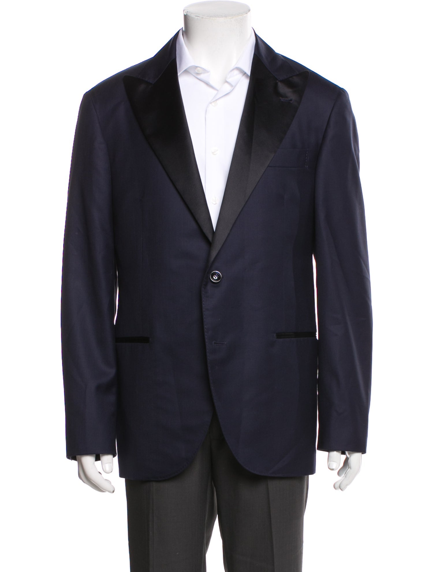 Brunello Cucinelli Virgin Wool Peacoat