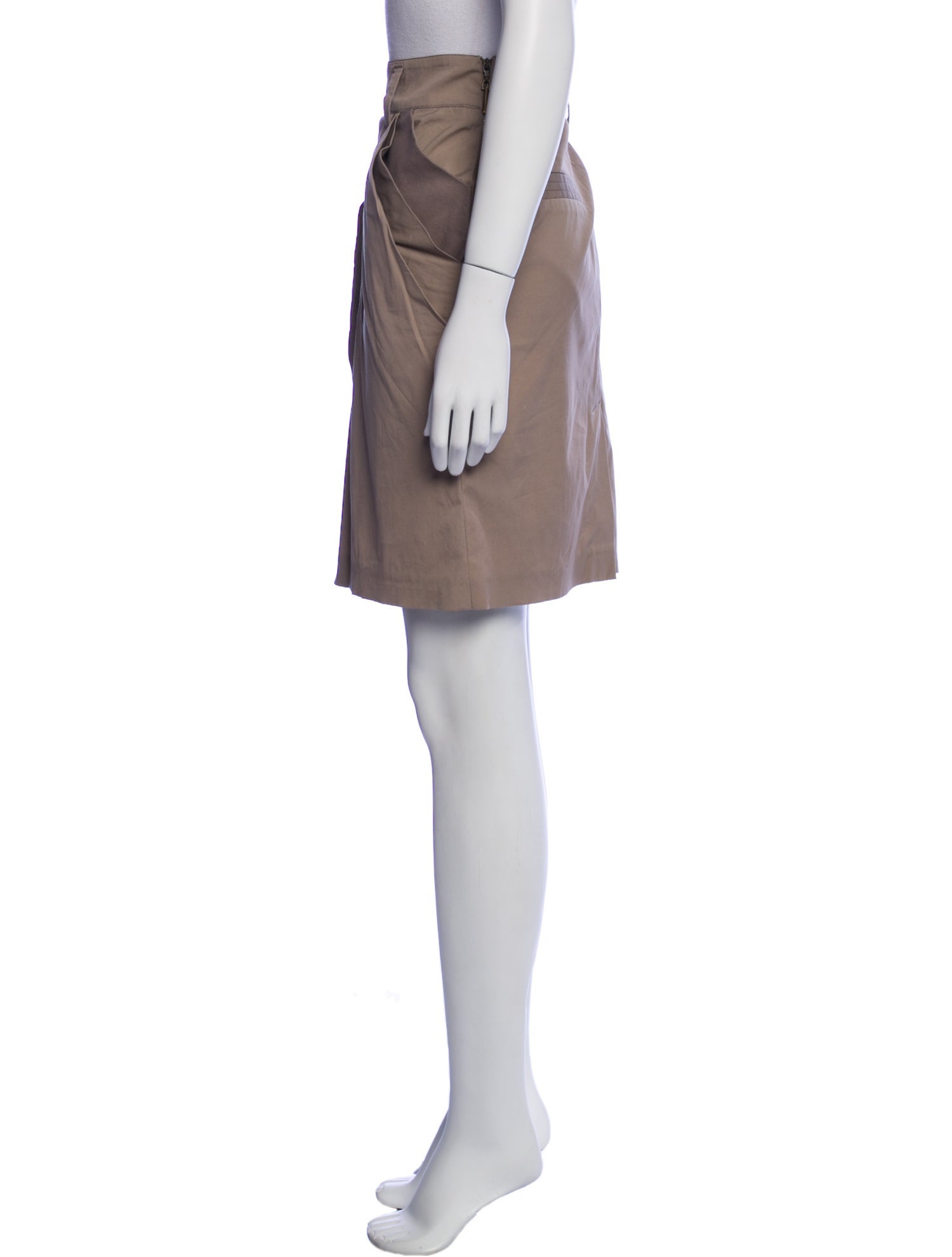 Brunello Cucinelli Bow Accents Knee-Length Skirt