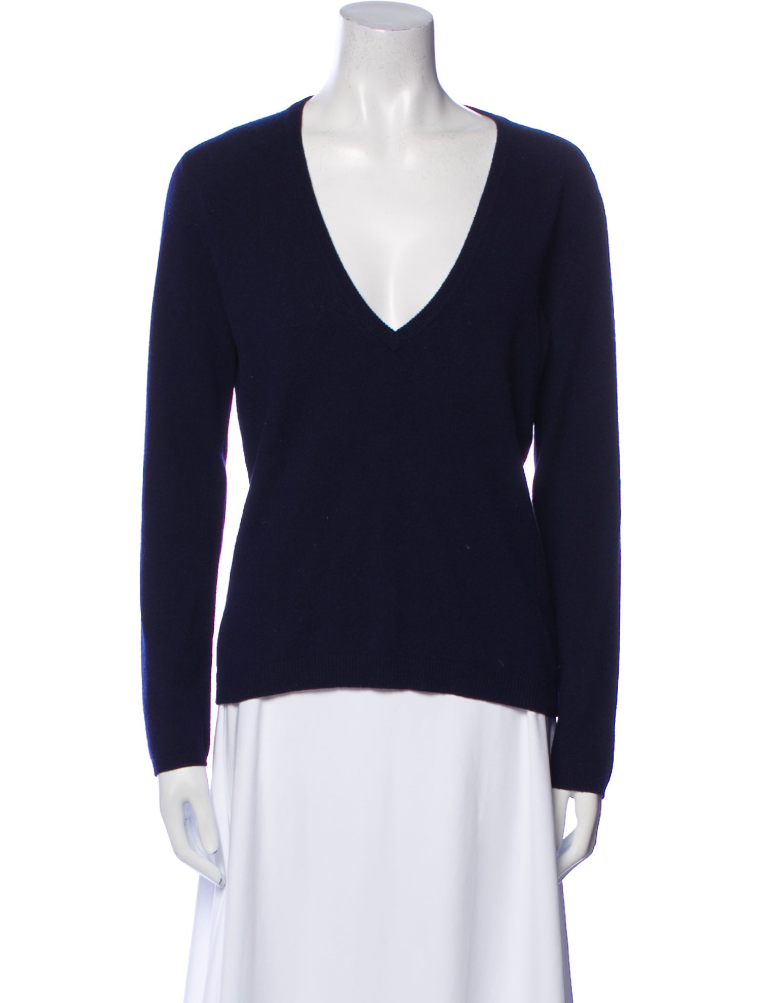 Brunello Cucinelli Cashmere V-Neck Top