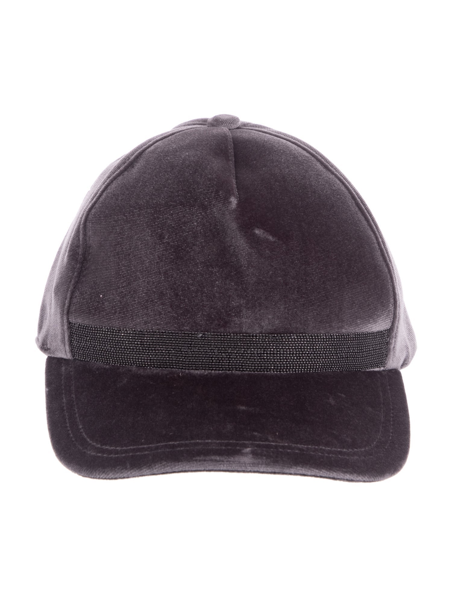 Brunello Cucinelli Velvet Baseball Cap