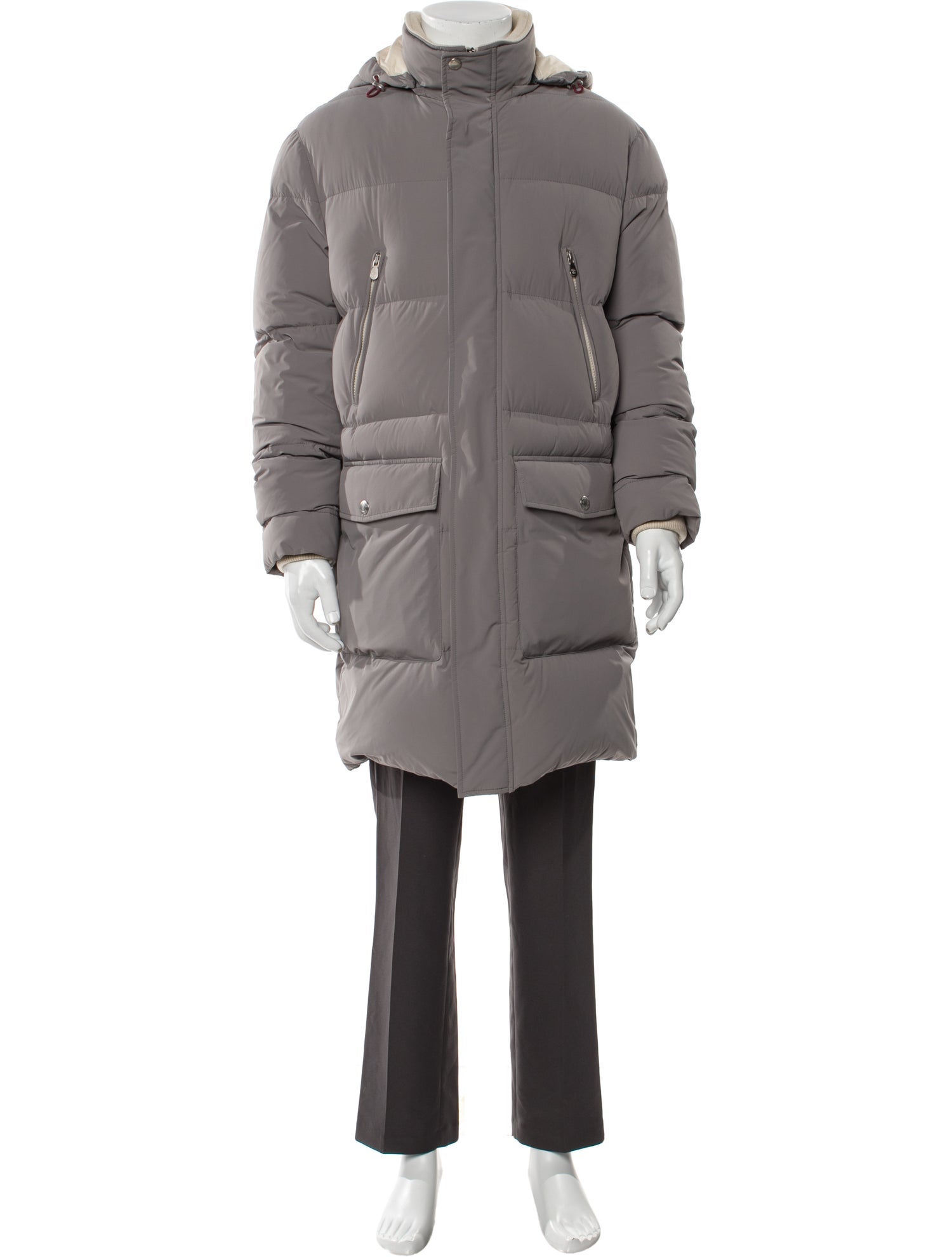 Brunello Cucinelli Nylon Puffer Coat