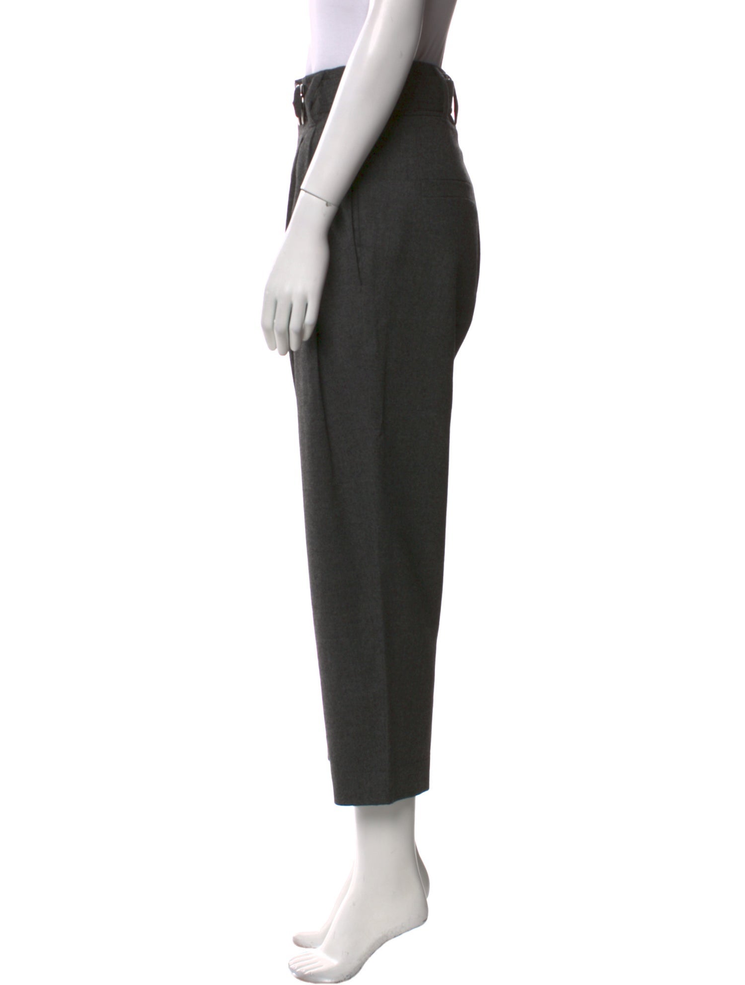 Brunello Cucinelli Virgin Wool Wide Leg Pants