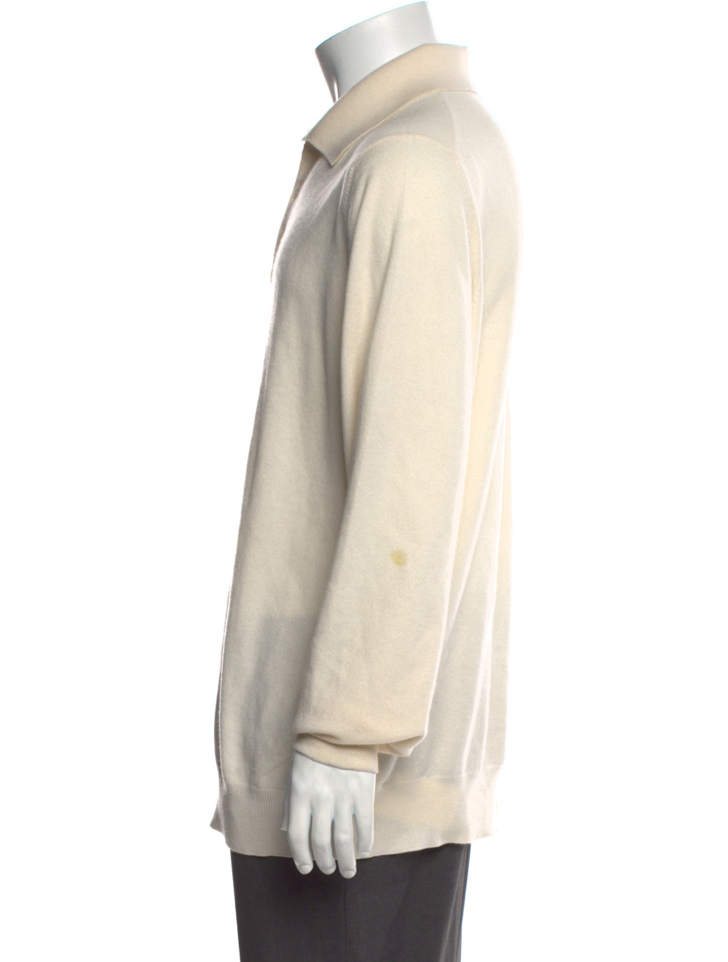 Brunello Cucinelli Cashmere Collar Polo Sweater