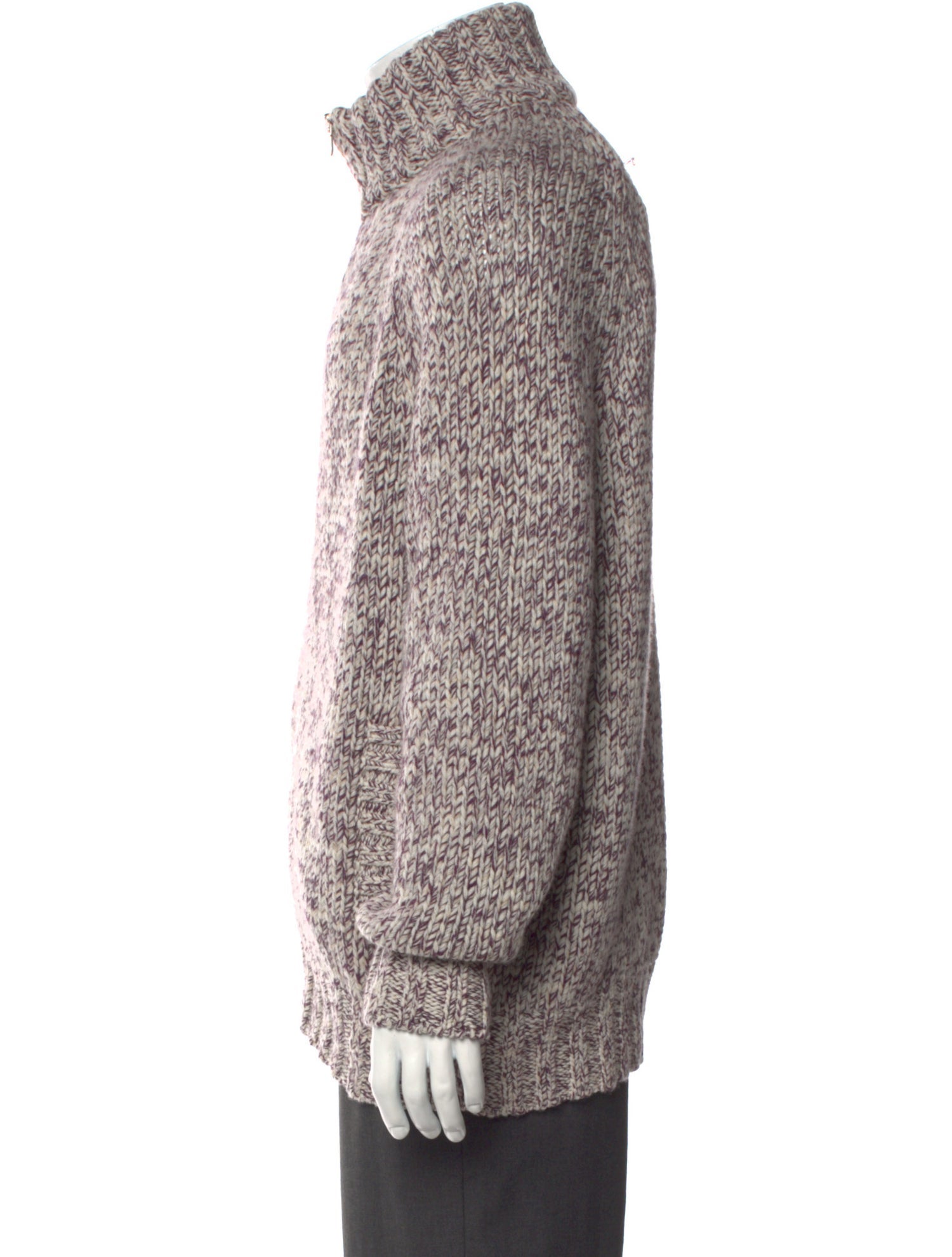 Brunello Cucinelli Virgin Wool Turtleneck Cardigan w/ Tags