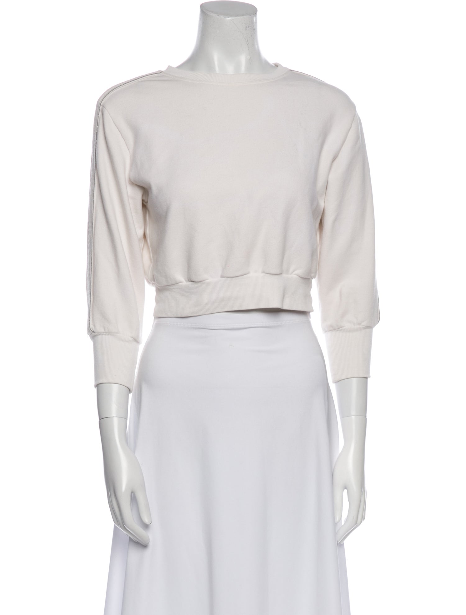 Brunello Cucinelli kid girls' neutral sweatshirt