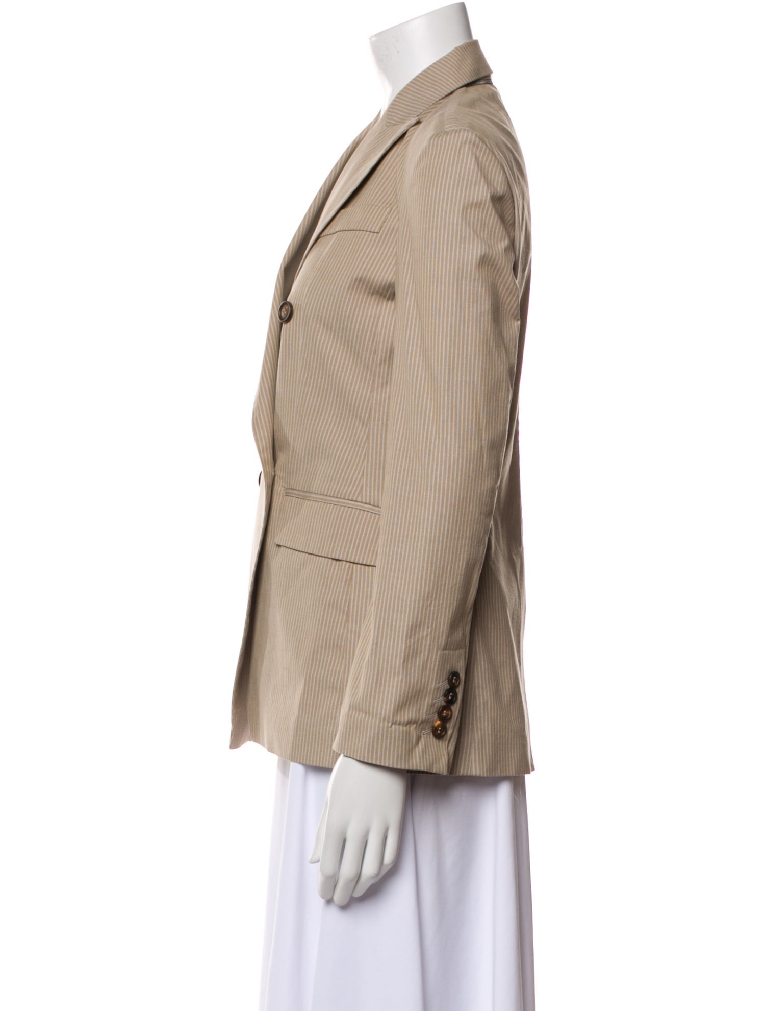 Brunello Cucinelli Striped Blazer
