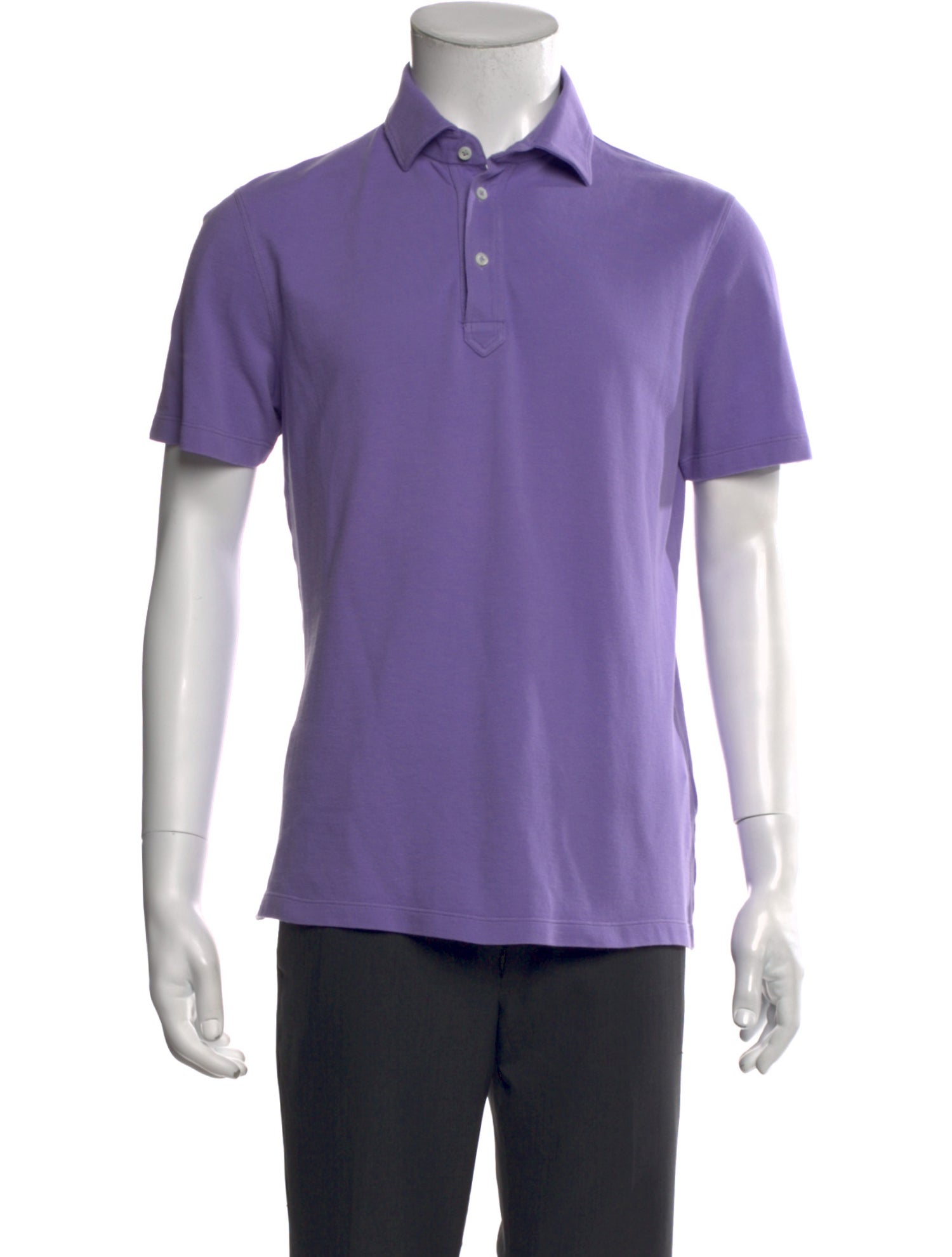 Brunello Cucinelli Collar Short Sleeve Polo Shirt