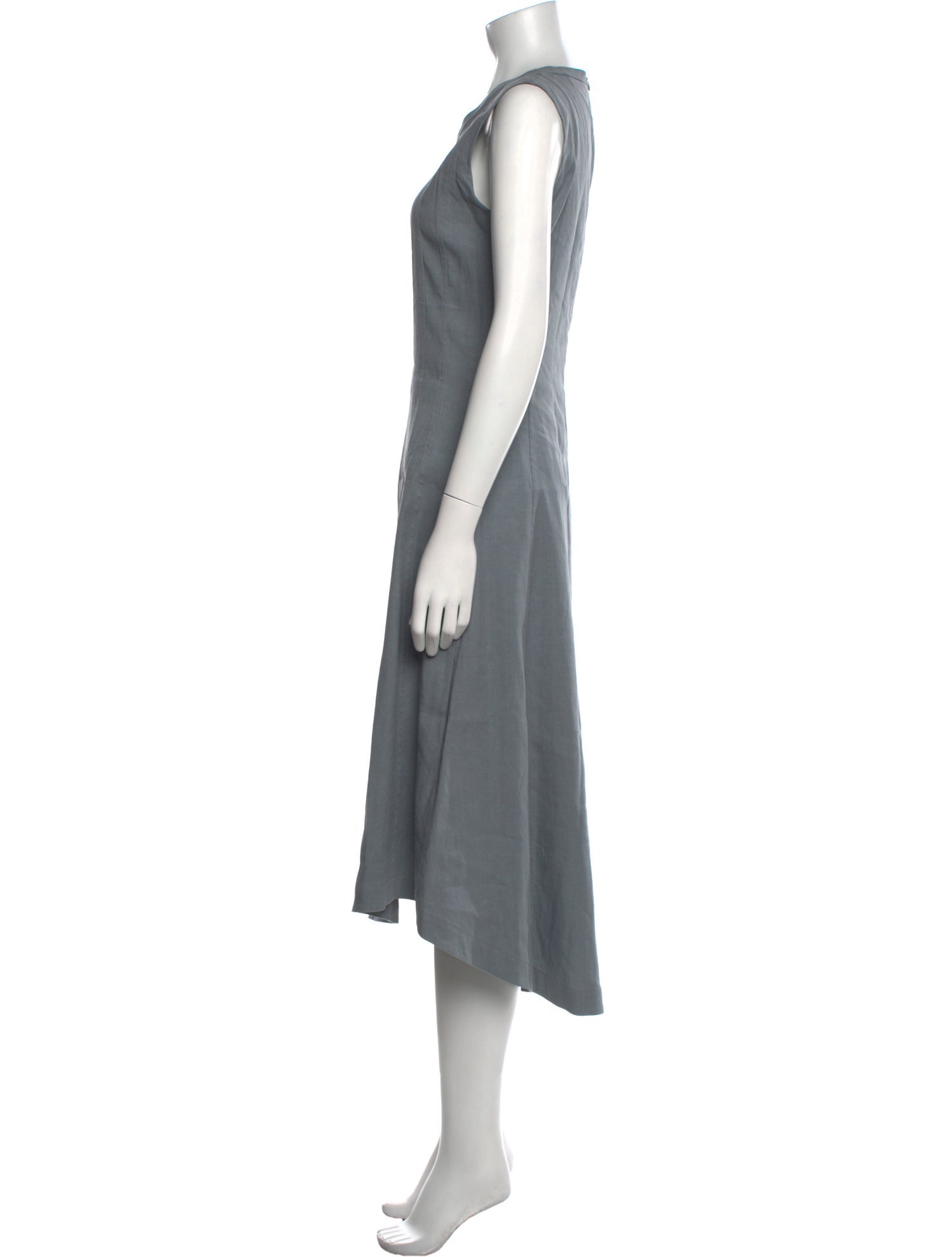 Brunello Cucinelli Linen Long Dress