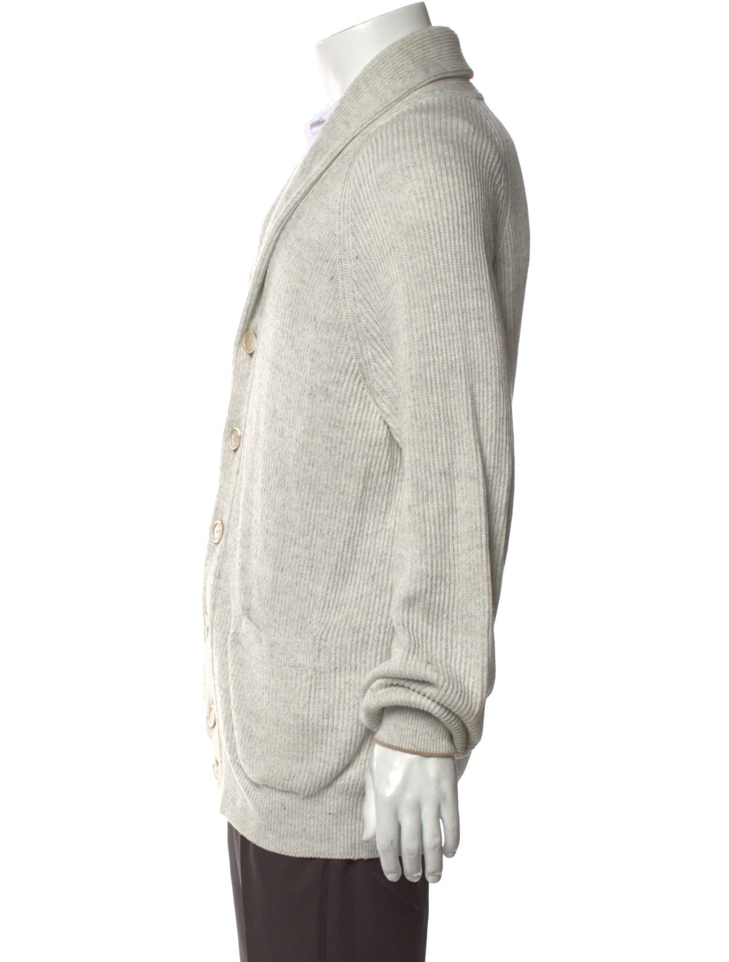 Brunello Cucinelli V-Neck Long Sleeve Cardigan