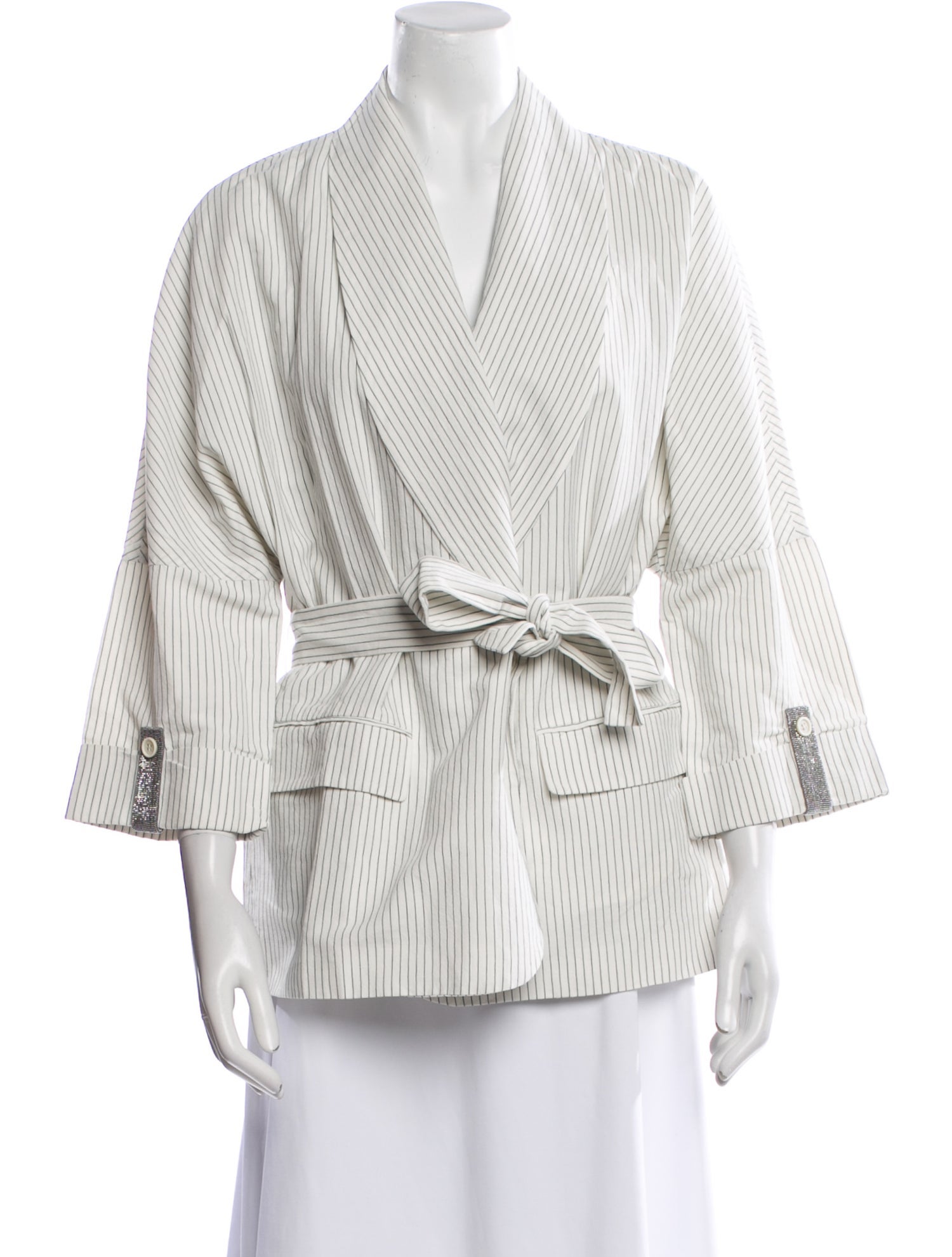 Brunello Cucinelli Striped Jacket