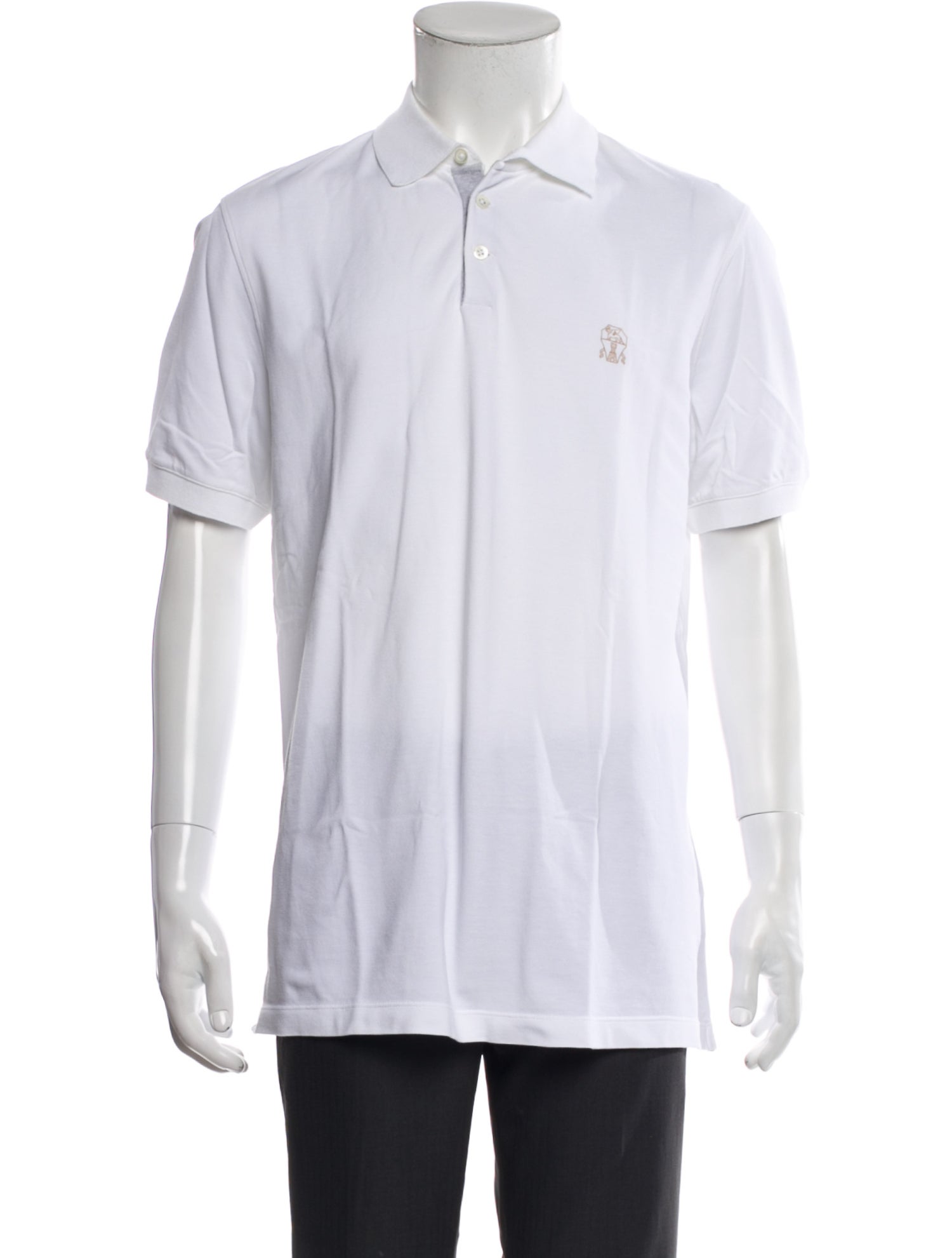 Brunello Cucinelli Collar Short Sleeve Henley
