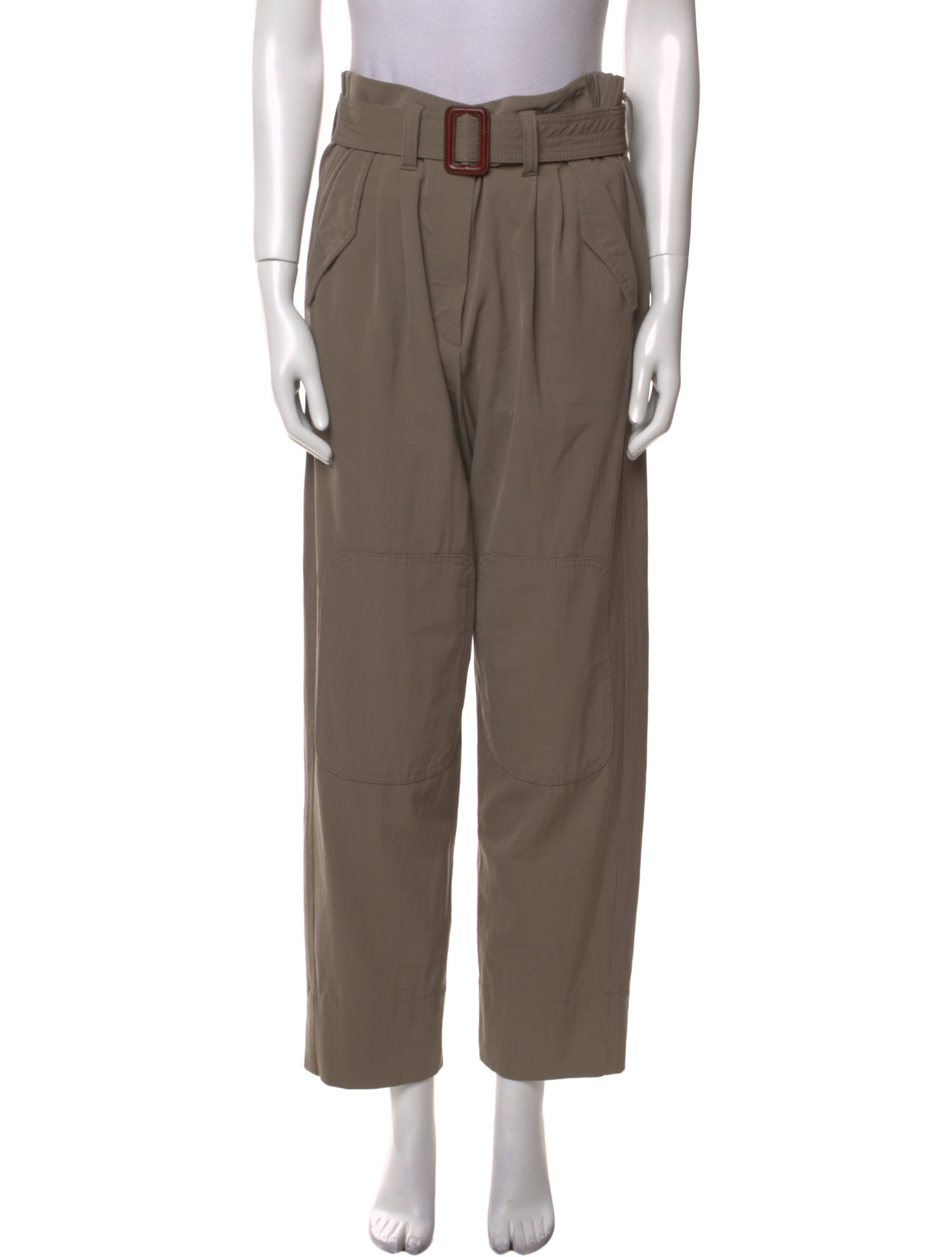 Brunello Cucinelli Virgin Wool Straight Leg Pants