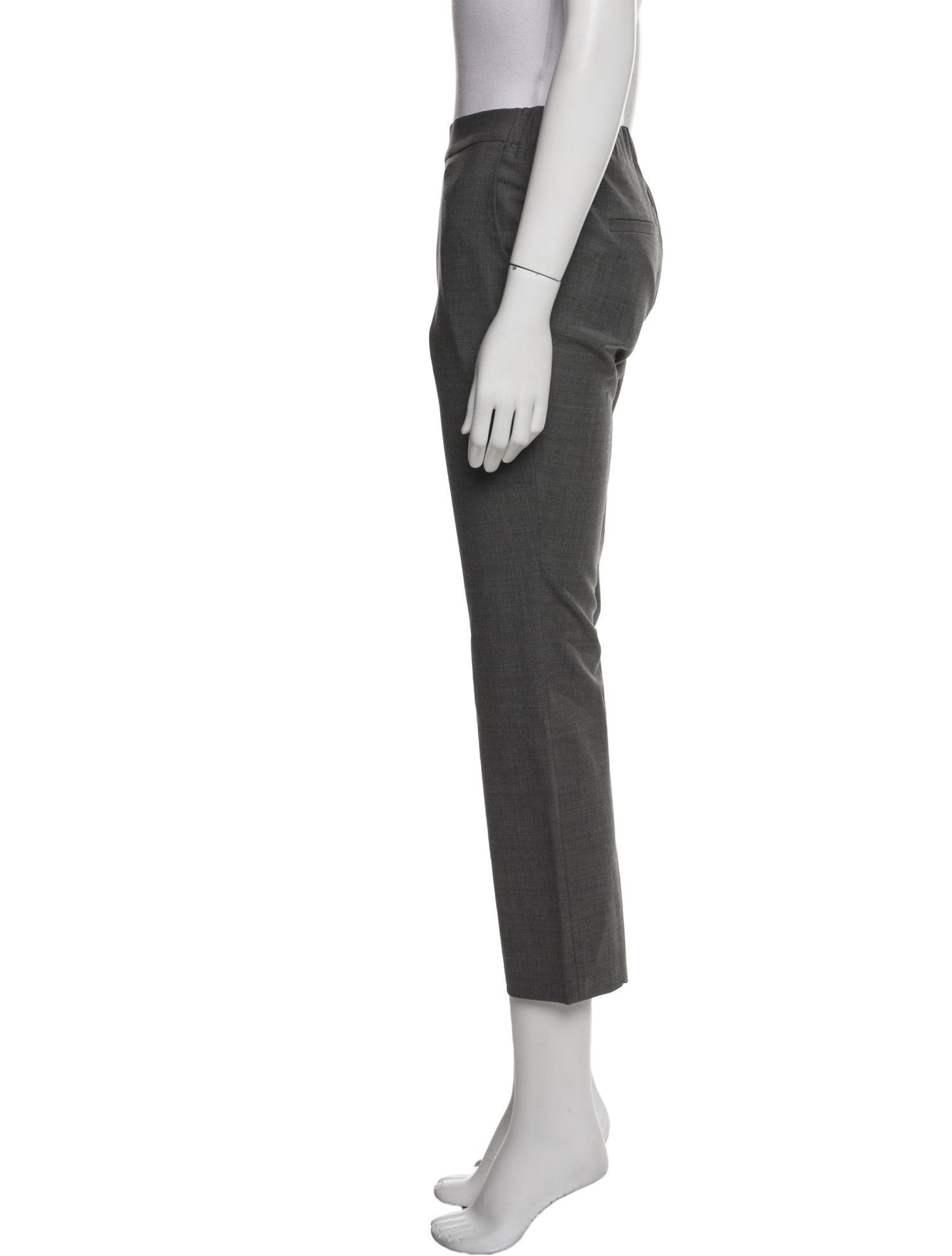 Brunello Cucinelli Virgin Wool Straight Leg Pants