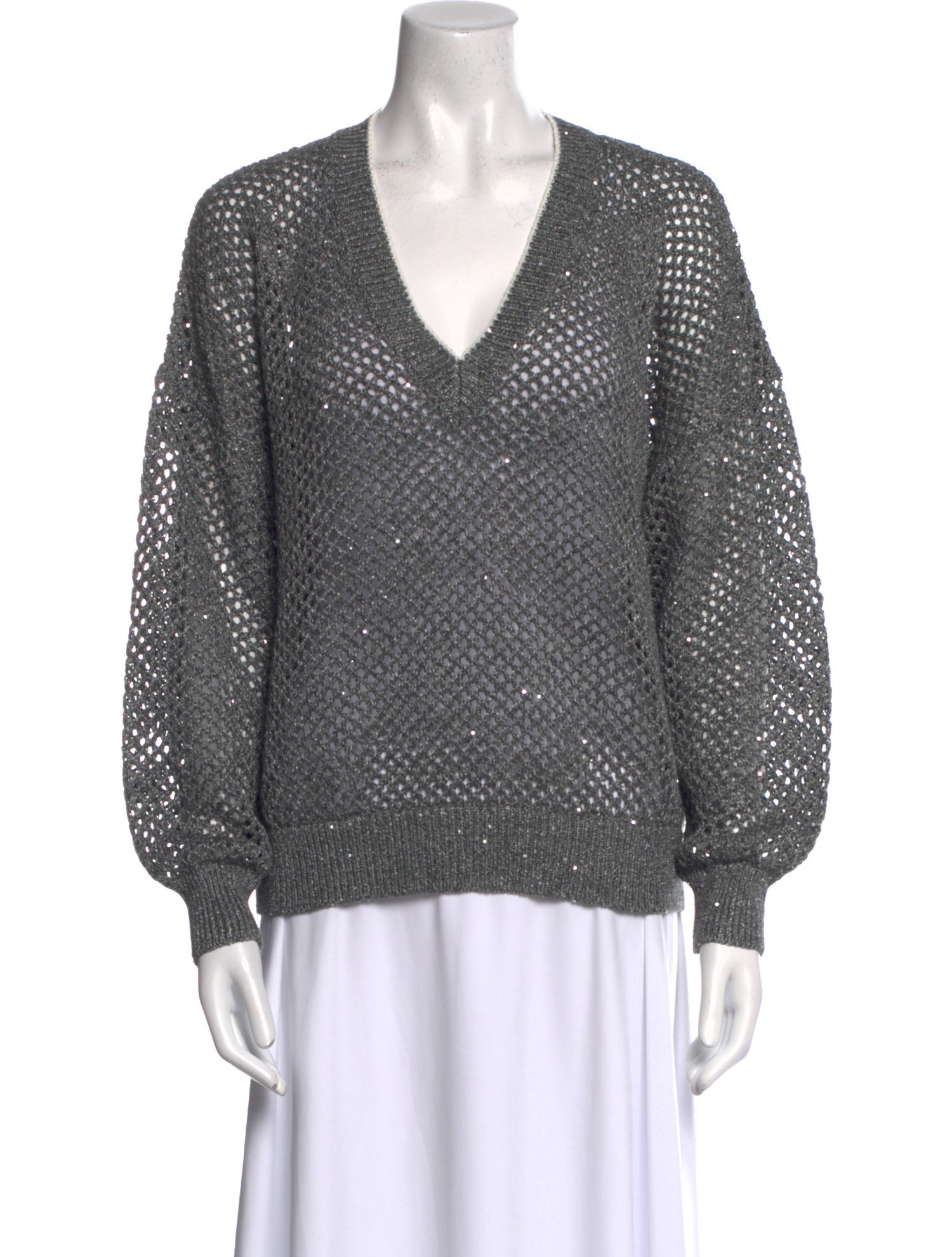 Brunello Cucinelli V-Neck Sweater