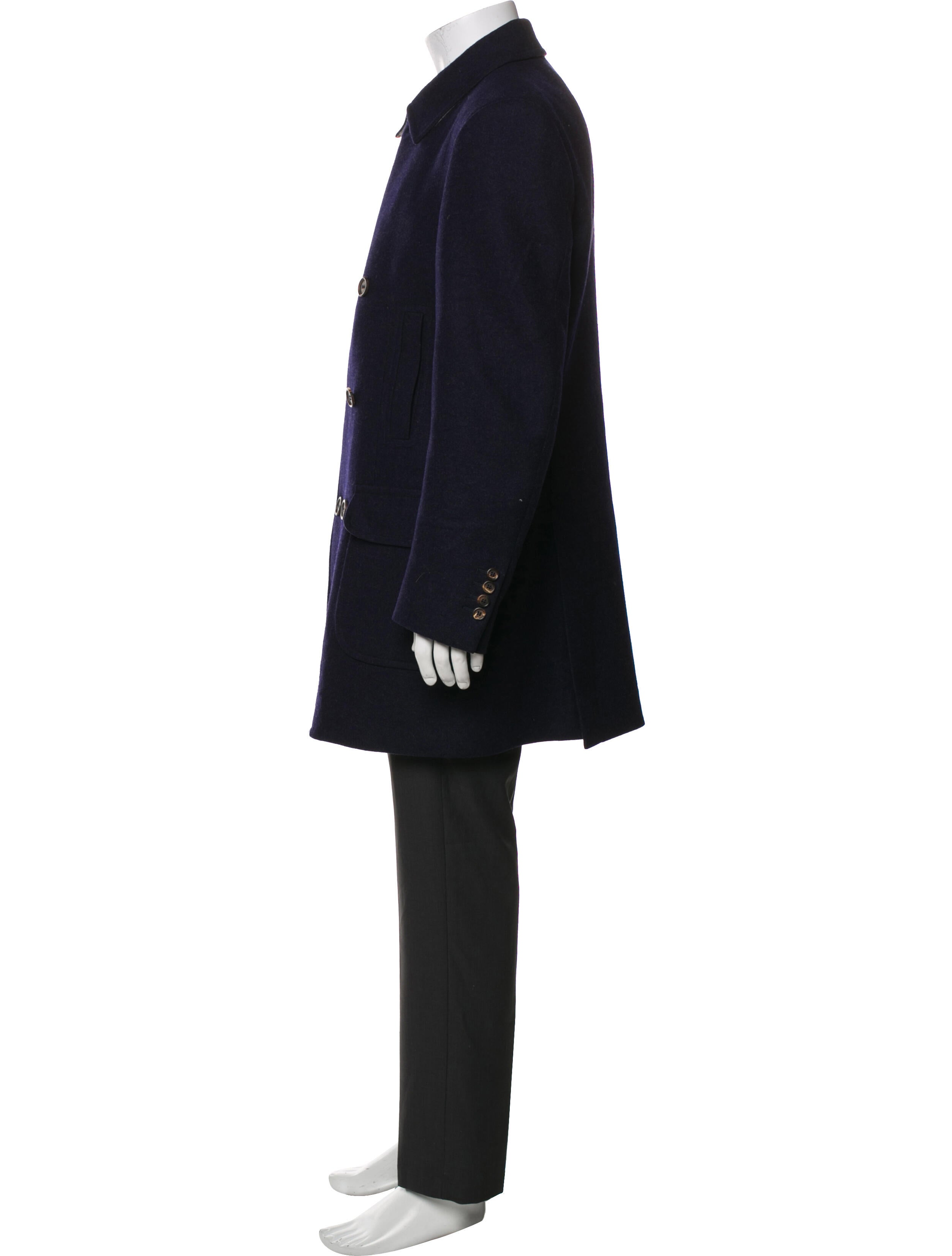 Brunello Cucinelli Wool Peacoat