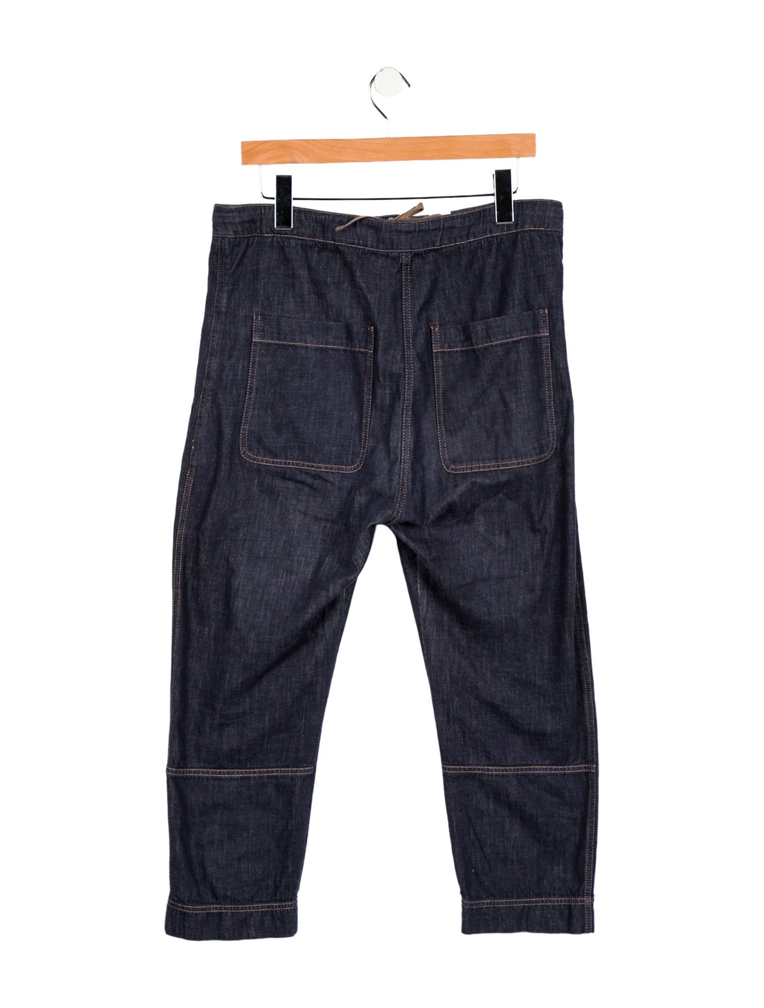 Brunello Cucinelli High-Rise Straight Leg Jeans