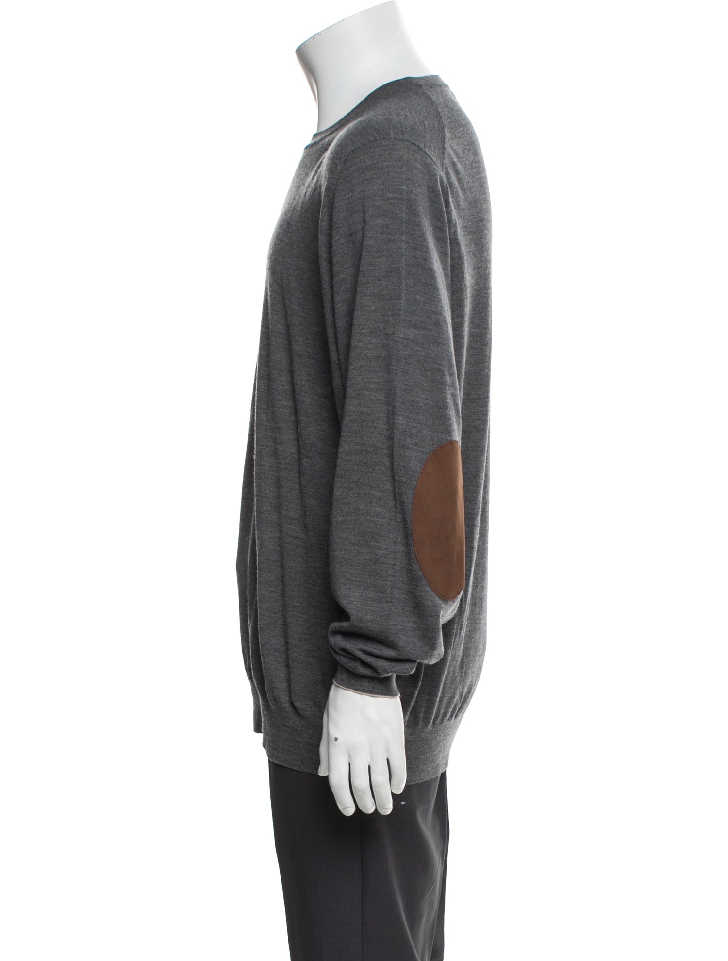 Brunello Cucinelli Virgin Wool Crew Neck Pullover