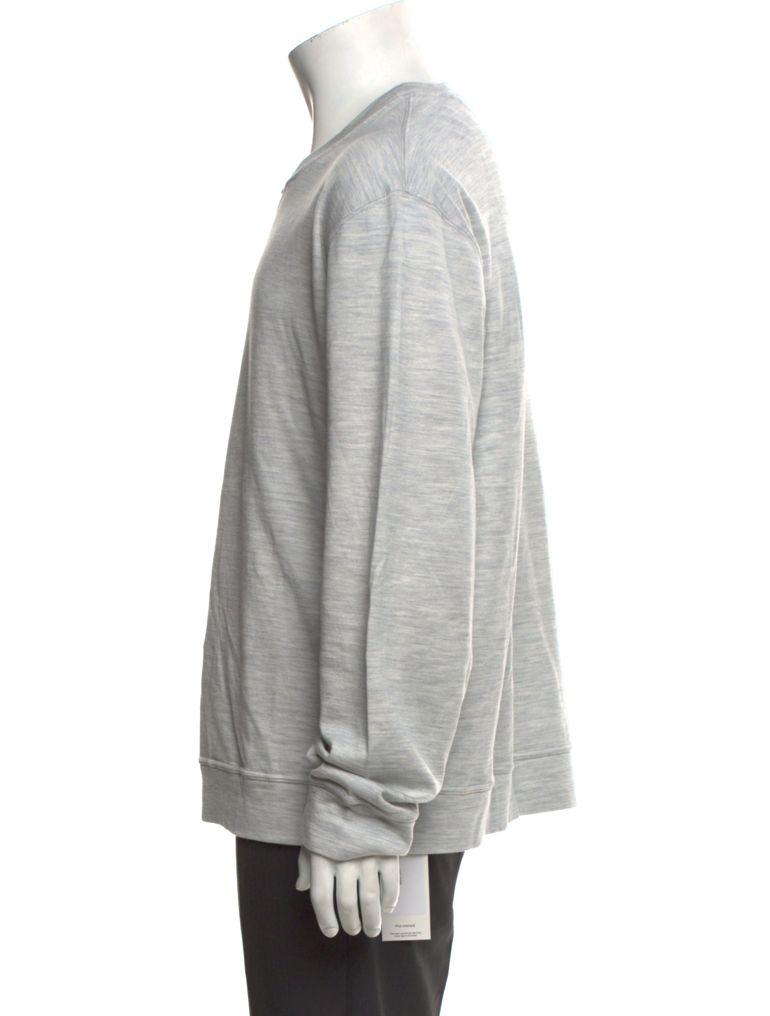 Brunello Cucinelli Crew Neck Long Sleeve Henley