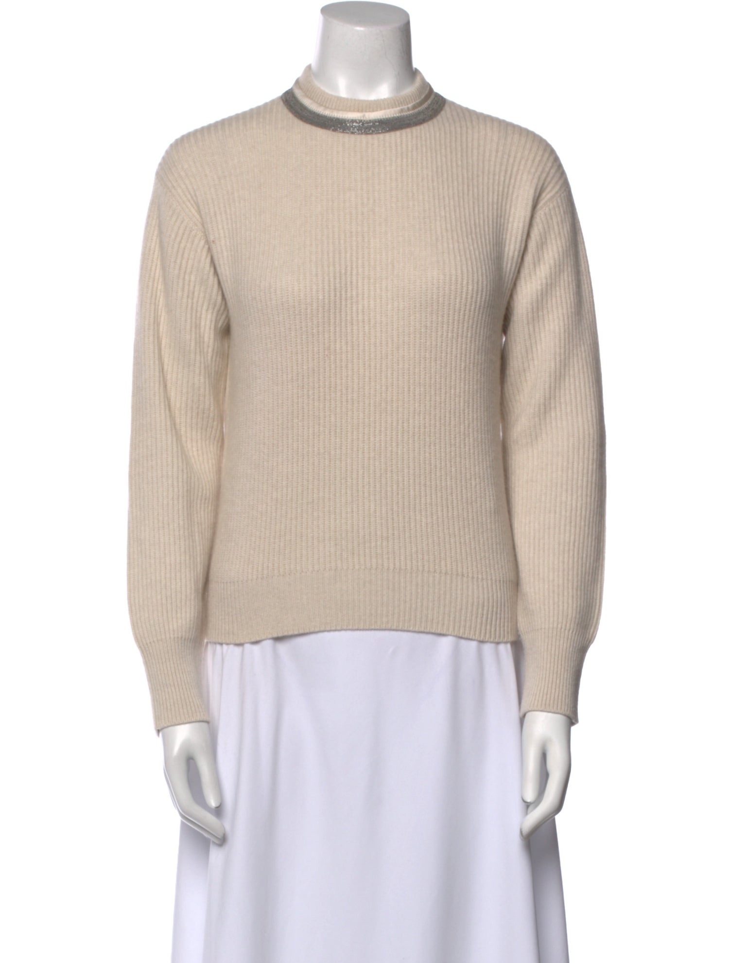 Brunello Cucinelli Cashmere Crew Neck Sweater