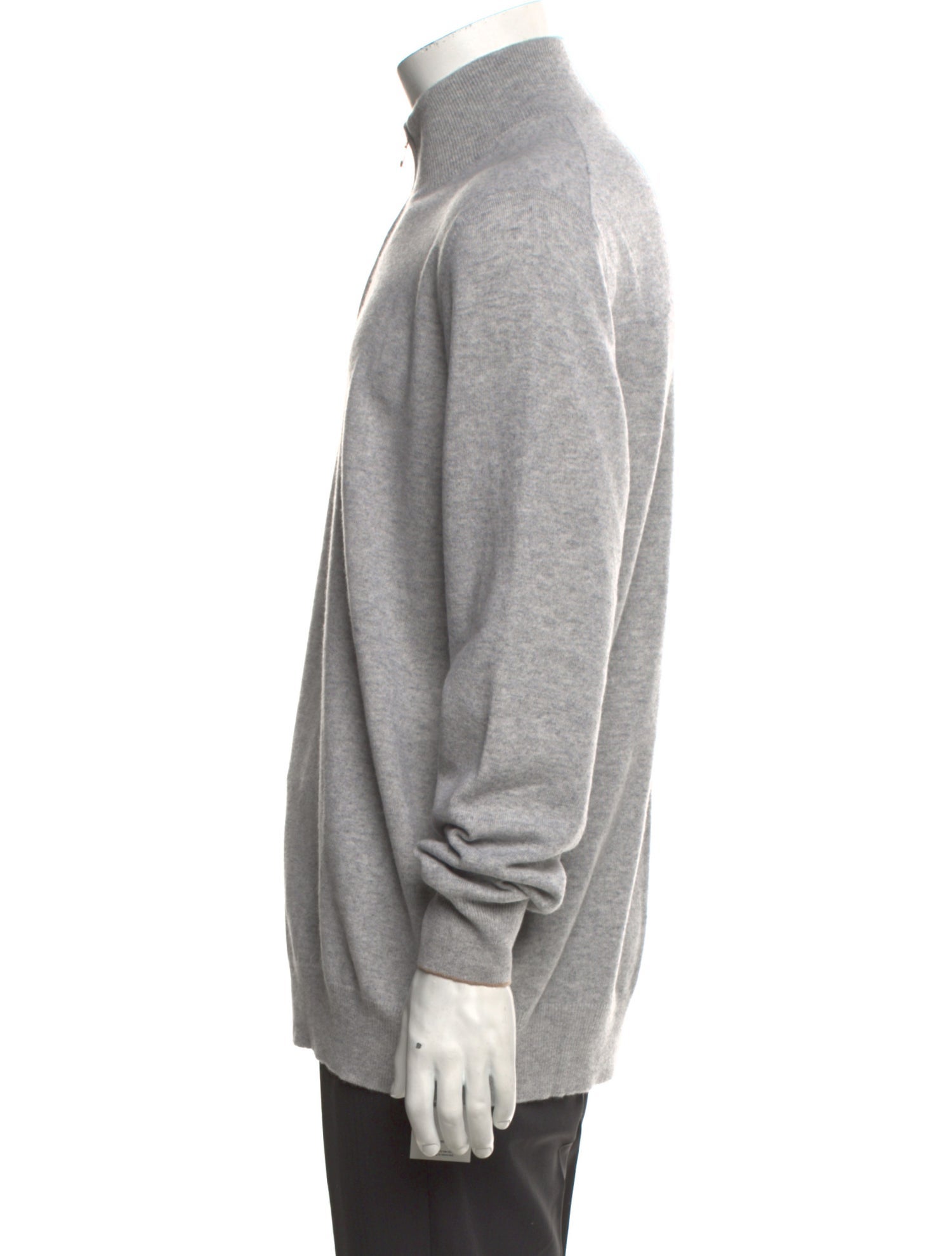 Brunello Cucinelli Cashmere Mock Neck Pullover