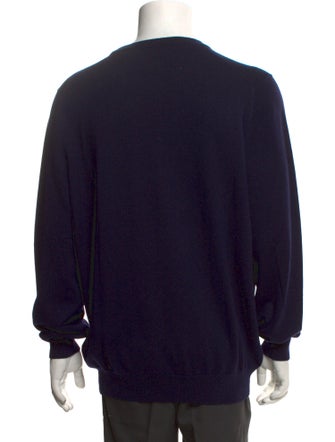 Brunello Cucinelli Virgin Wool Crew Neck Pullover