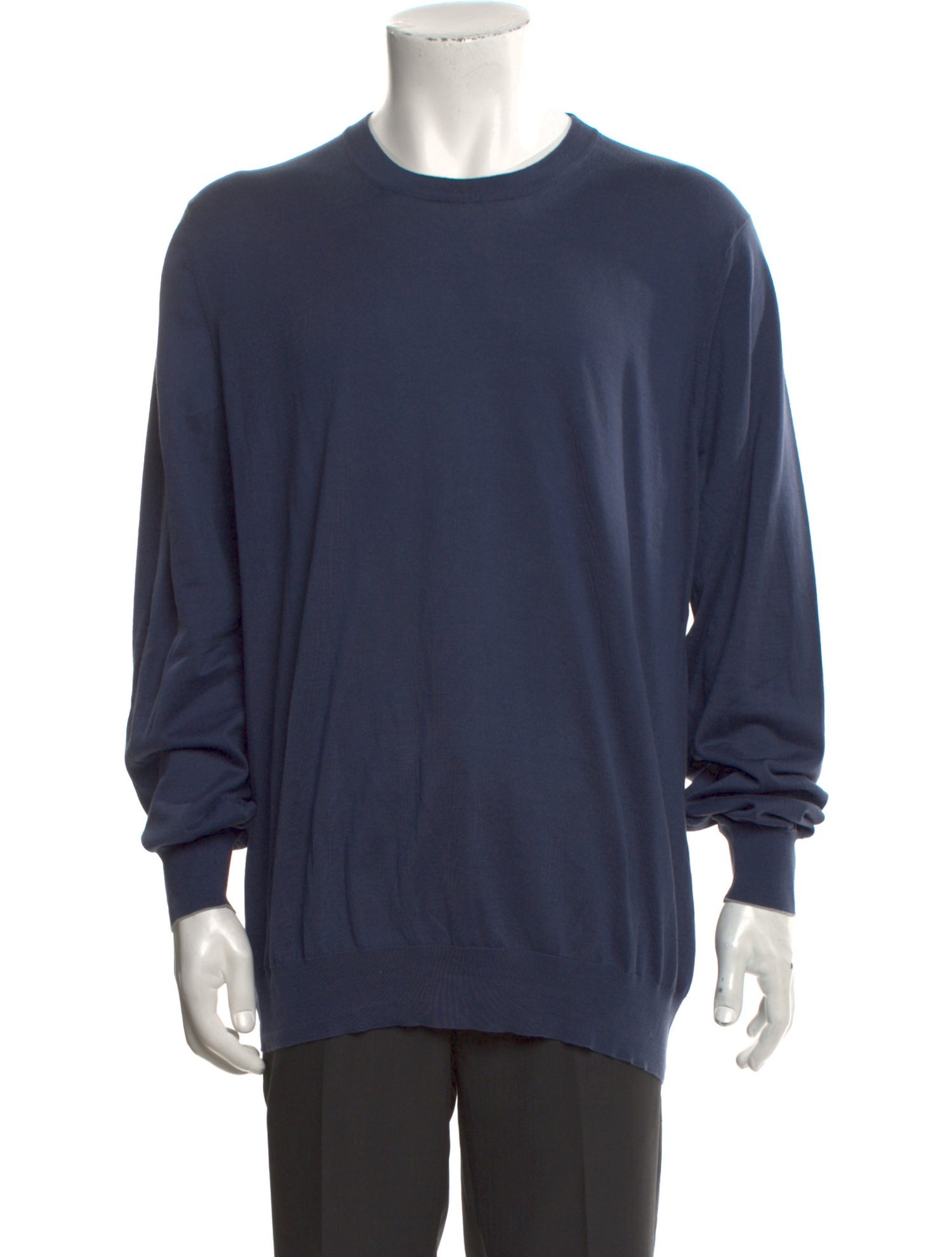 Brunello Cucinelli Crew Neck Long Sleeve T-Shirt