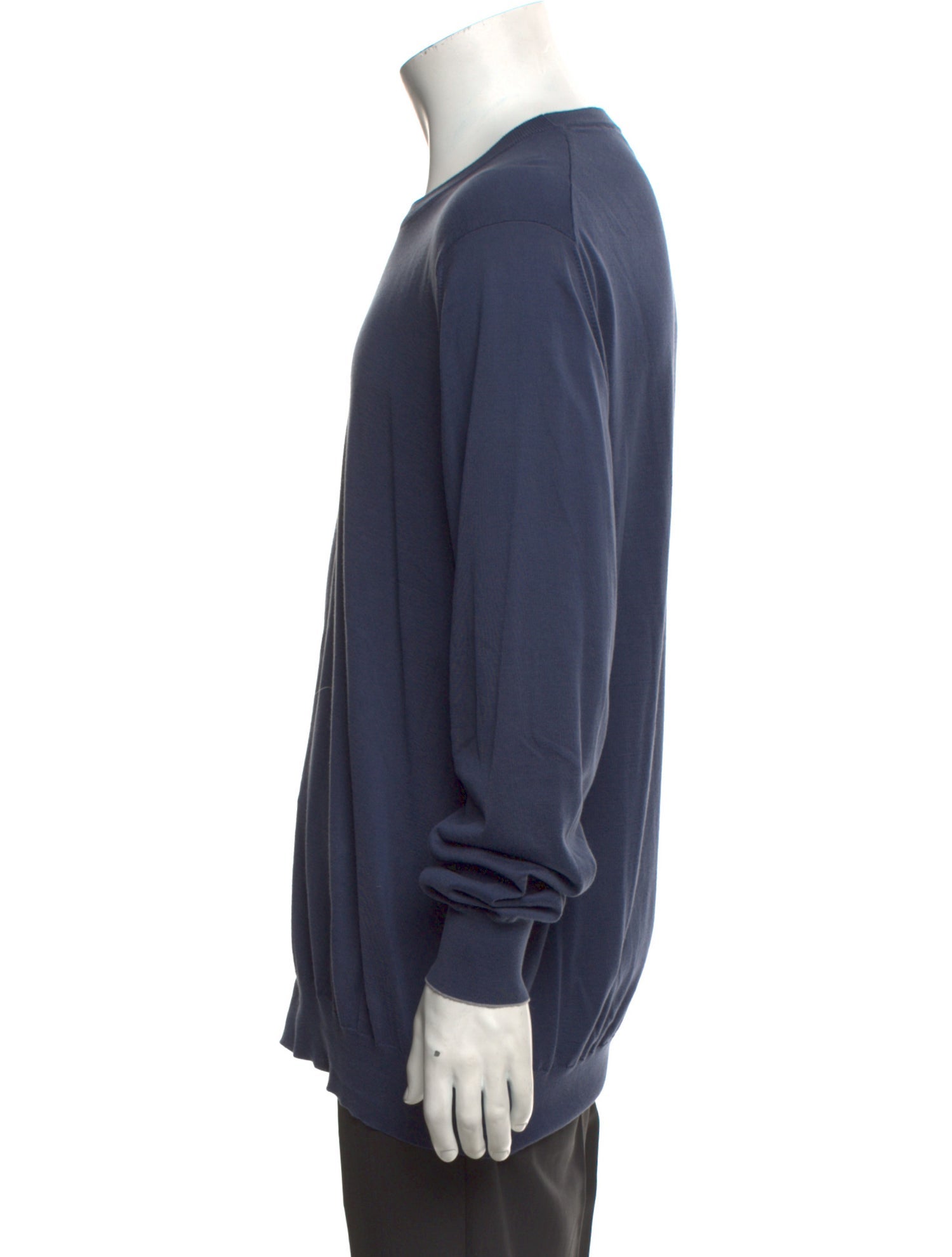 Brunello Cucinelli Crew Neck Long Sleeve T-Shirt