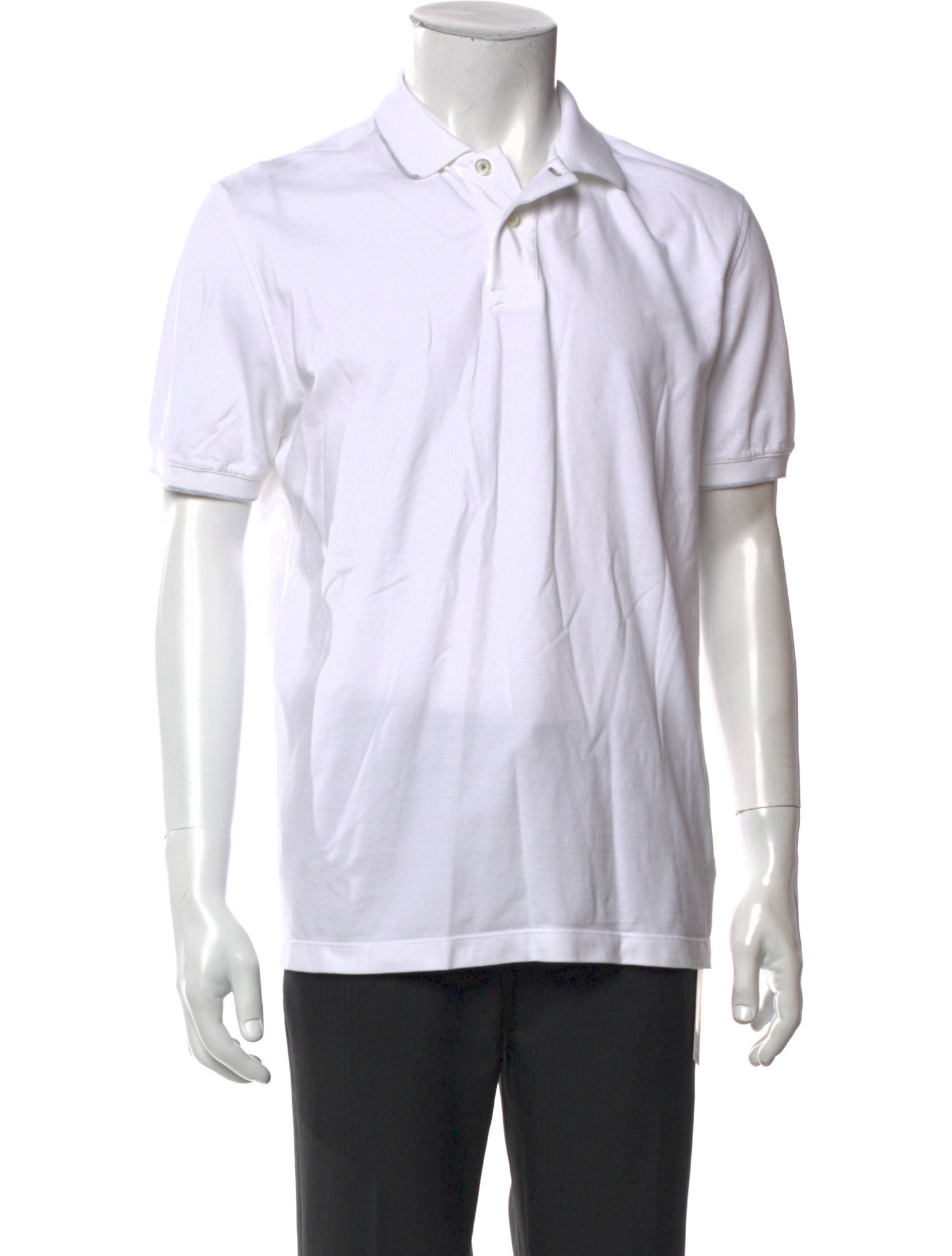 Brunello Cucinelli Collar Short Sleeve Polo Shirt