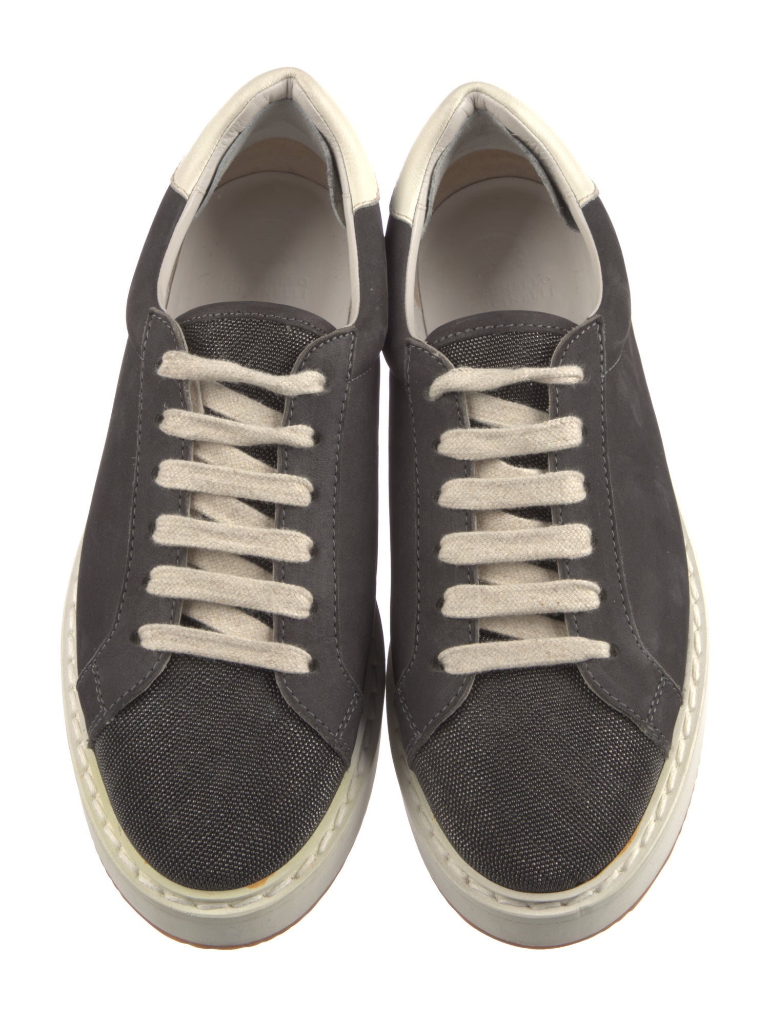 Brunello Cucinelli Monili Suede Sneakers