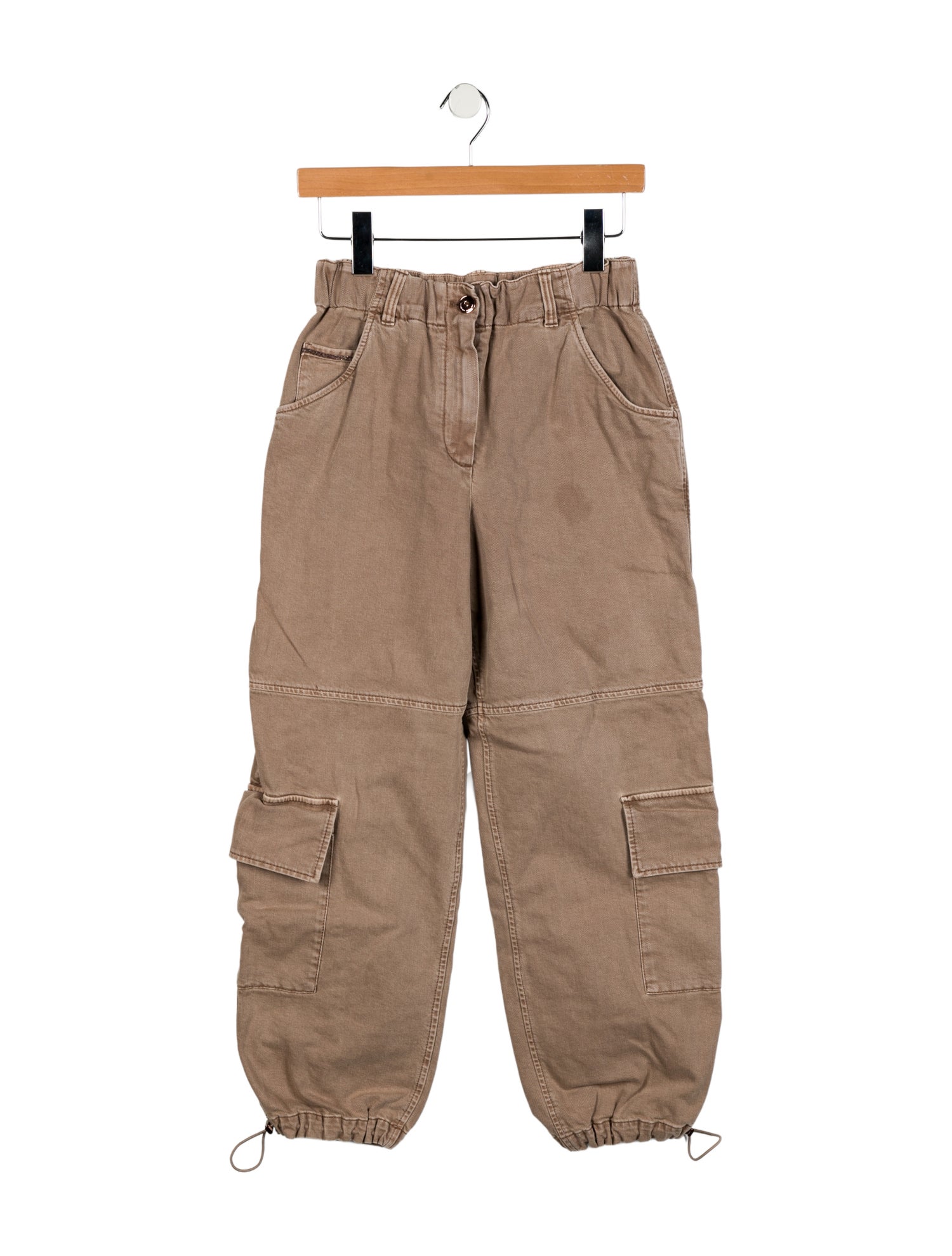 Brunello Cucinelli High-Rise Wide Leg Jeans