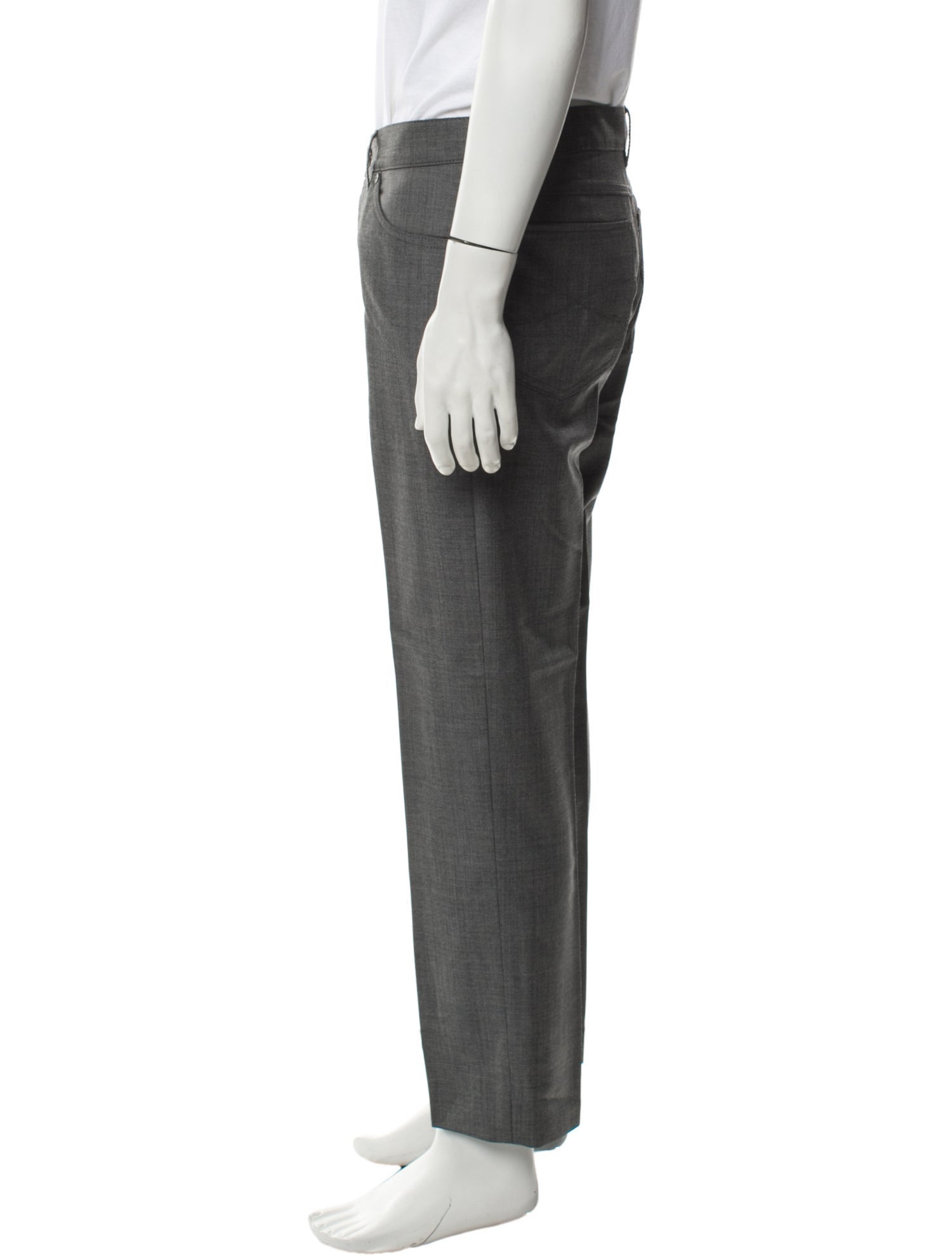 Brunello Cucinelli Virgin Wool Dress Pants