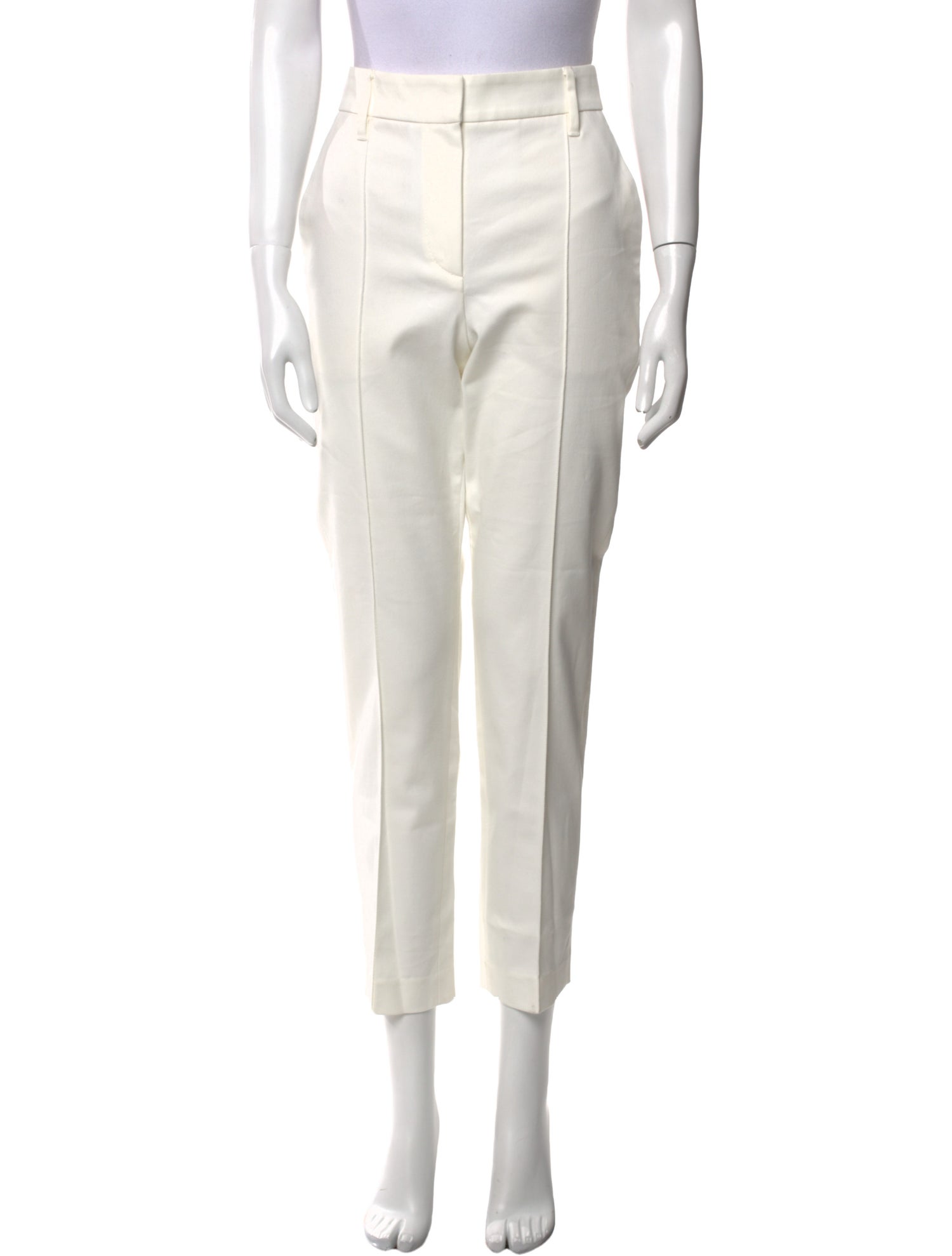 Brunello Cucinelli Linen Straight Leg Pants