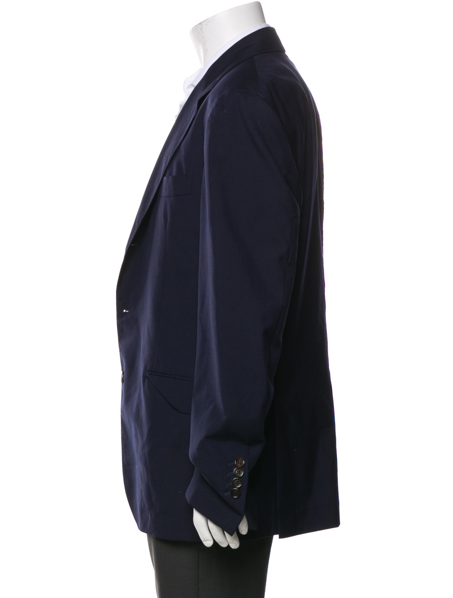 Brunello Cucinelli Virgin Wool Peacoat