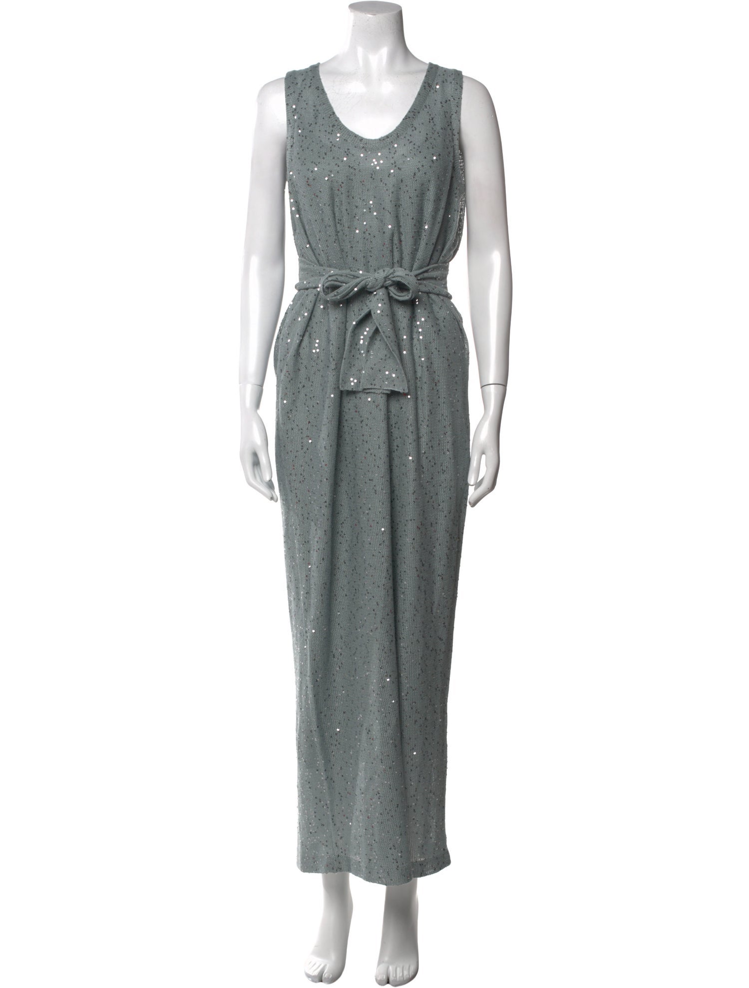 Brunello Cucinelli Linen Long Dress w/ Tags