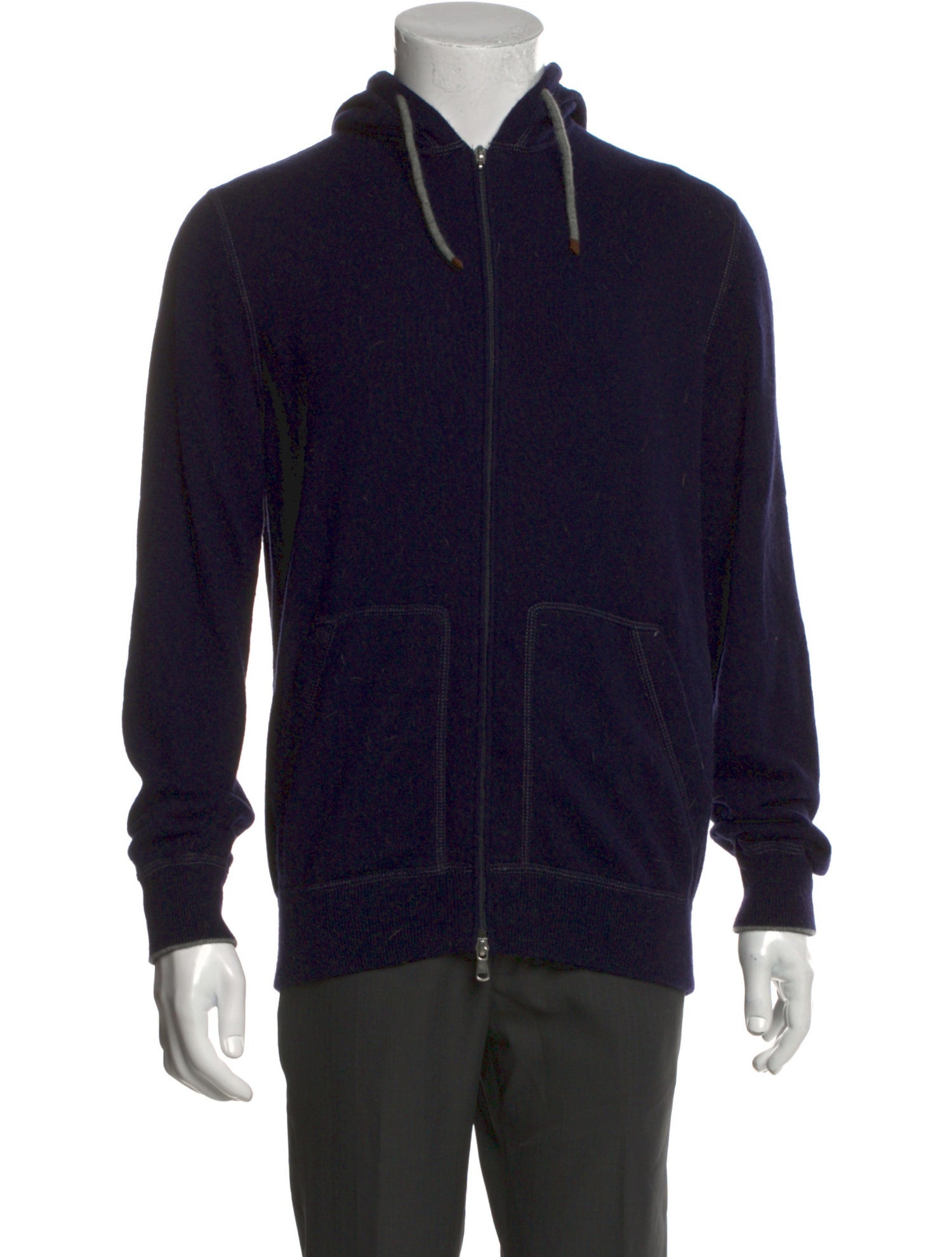 Brunello Cucinelli Cashmere Crew Neck Hoodie