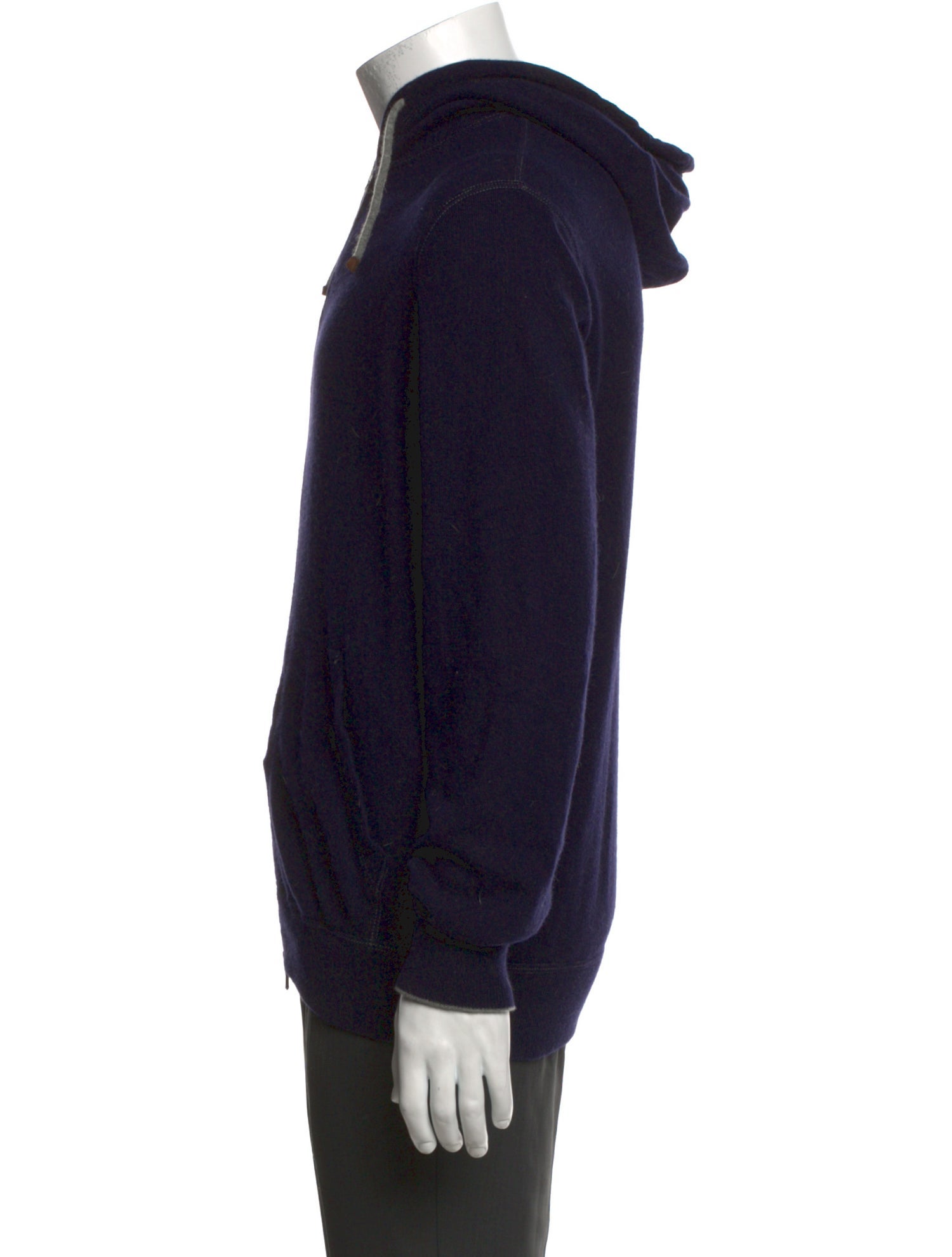 Brunello Cucinelli Cashmere Crew Neck Hoodie