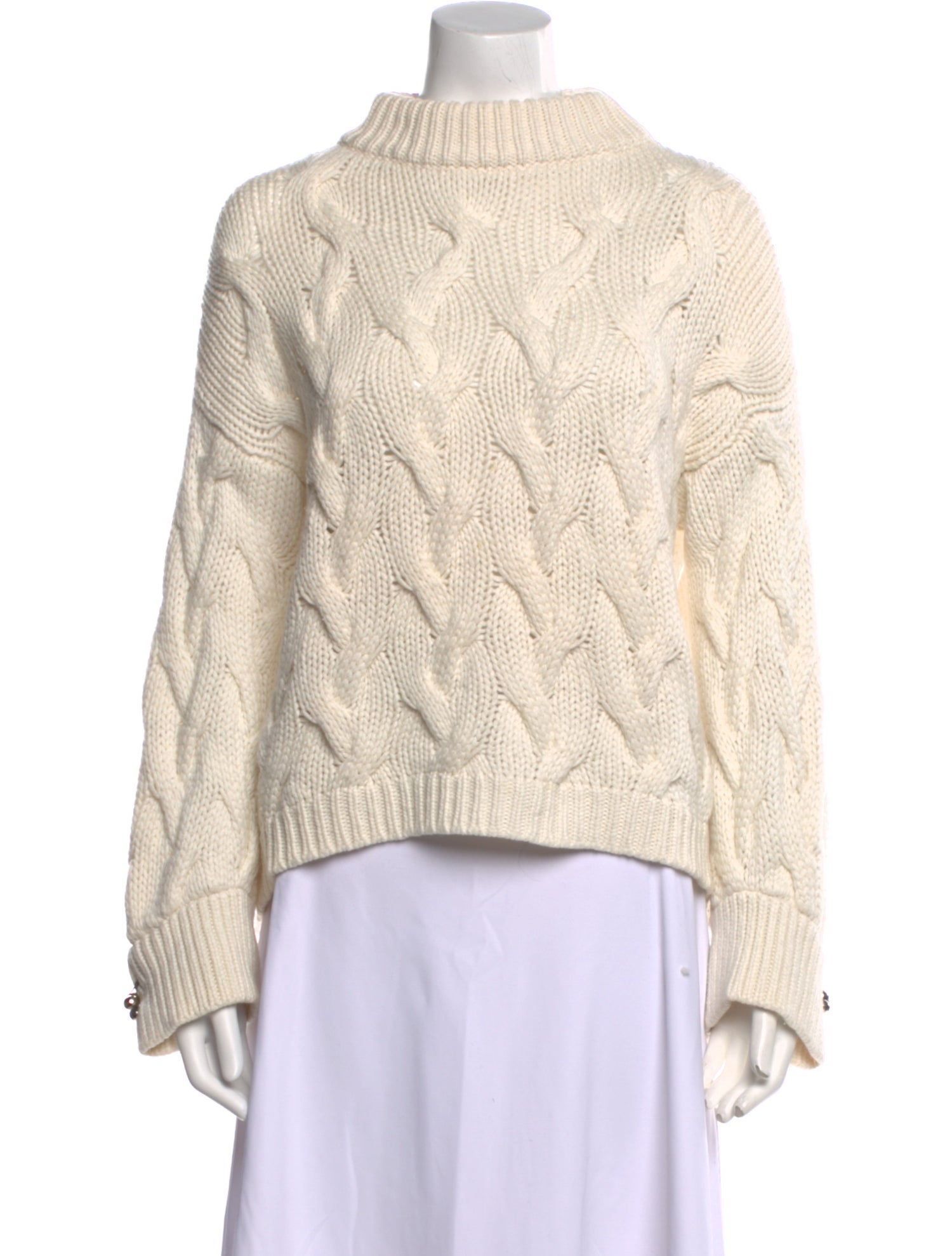 Brunello Cucinelli Cashmere Mock Neck Sweater