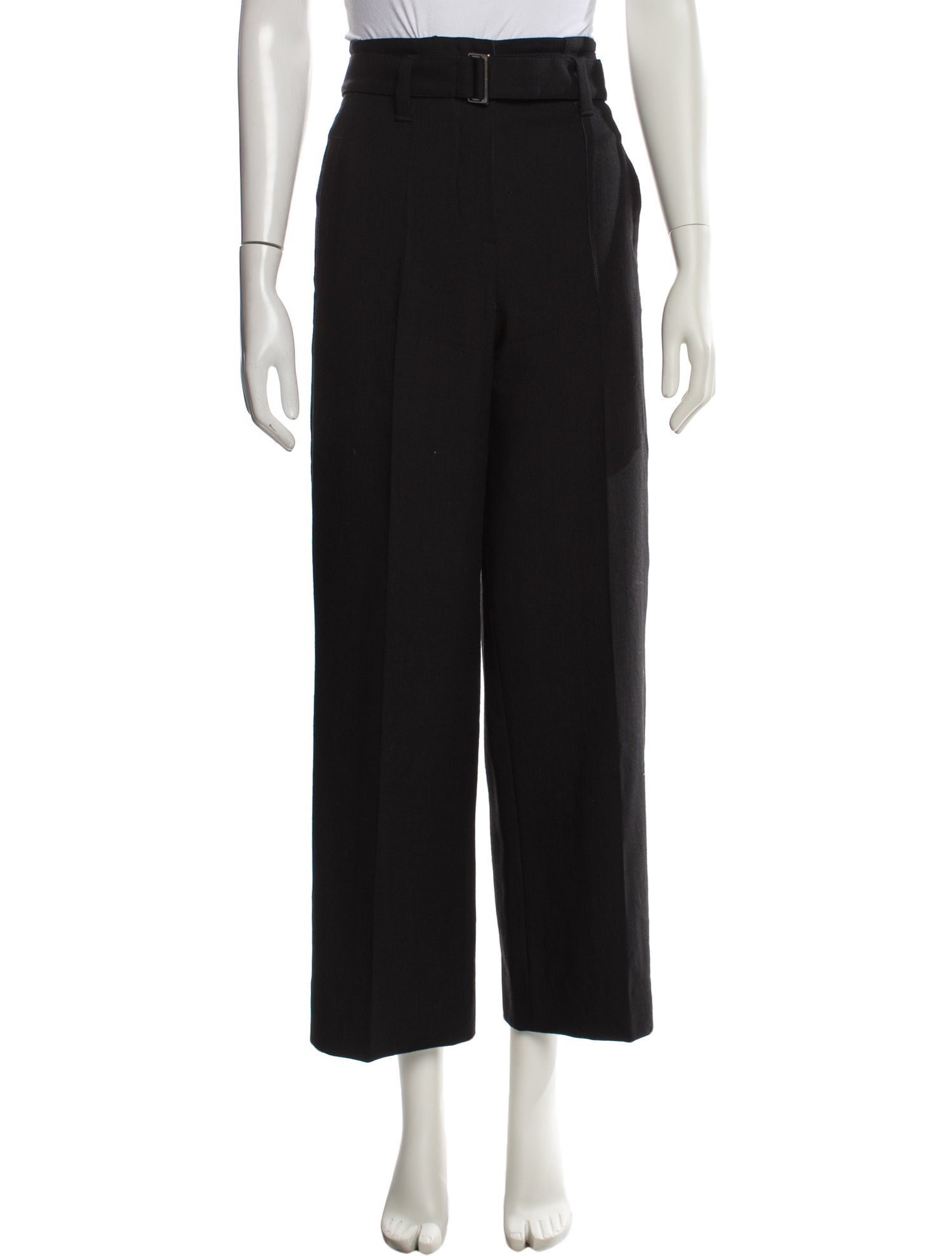 Brunello Cucinelli Virgin Wool Wide Leg Pants