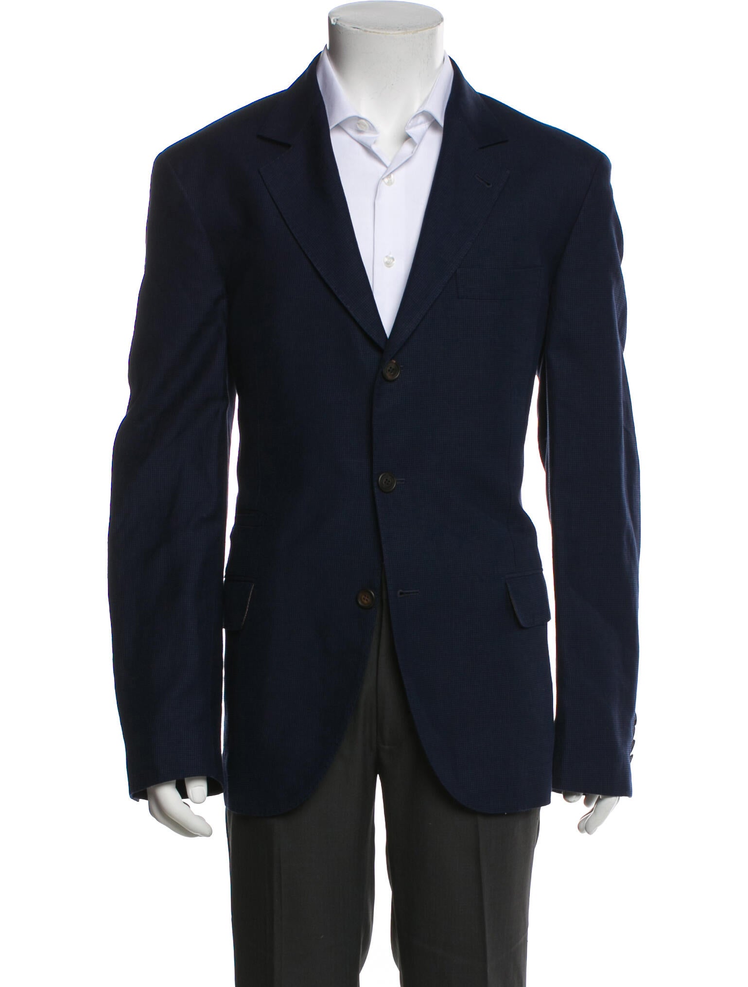Brunello Cucinelli Patterned Wool Blazer