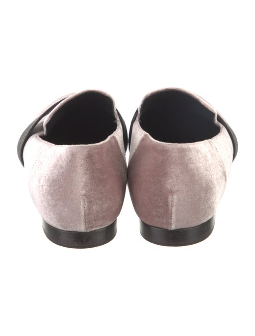 Brunello Cucinelli Monili Velvet Loafers