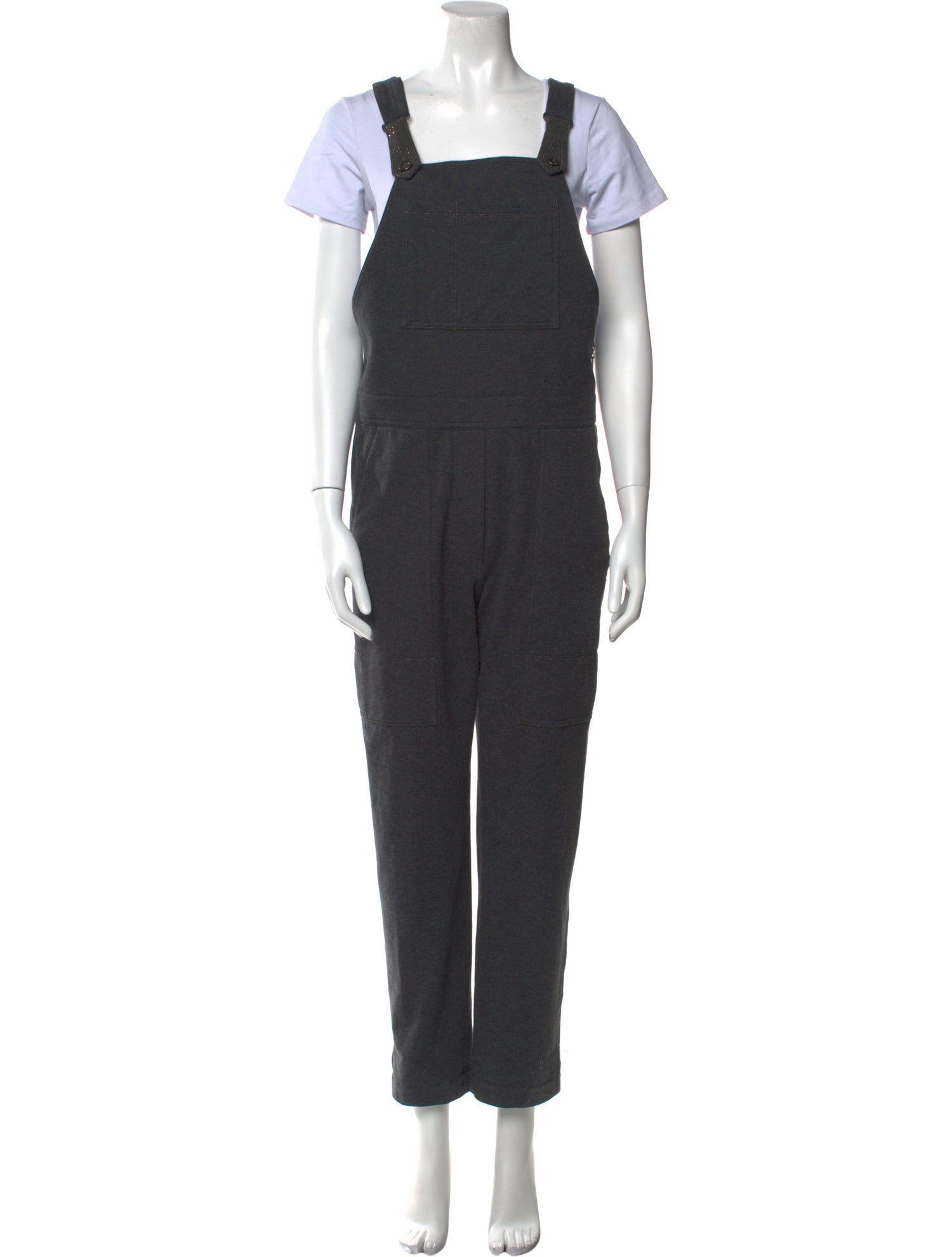 Brunello Cucinelli Square Neckline Jumpsuit