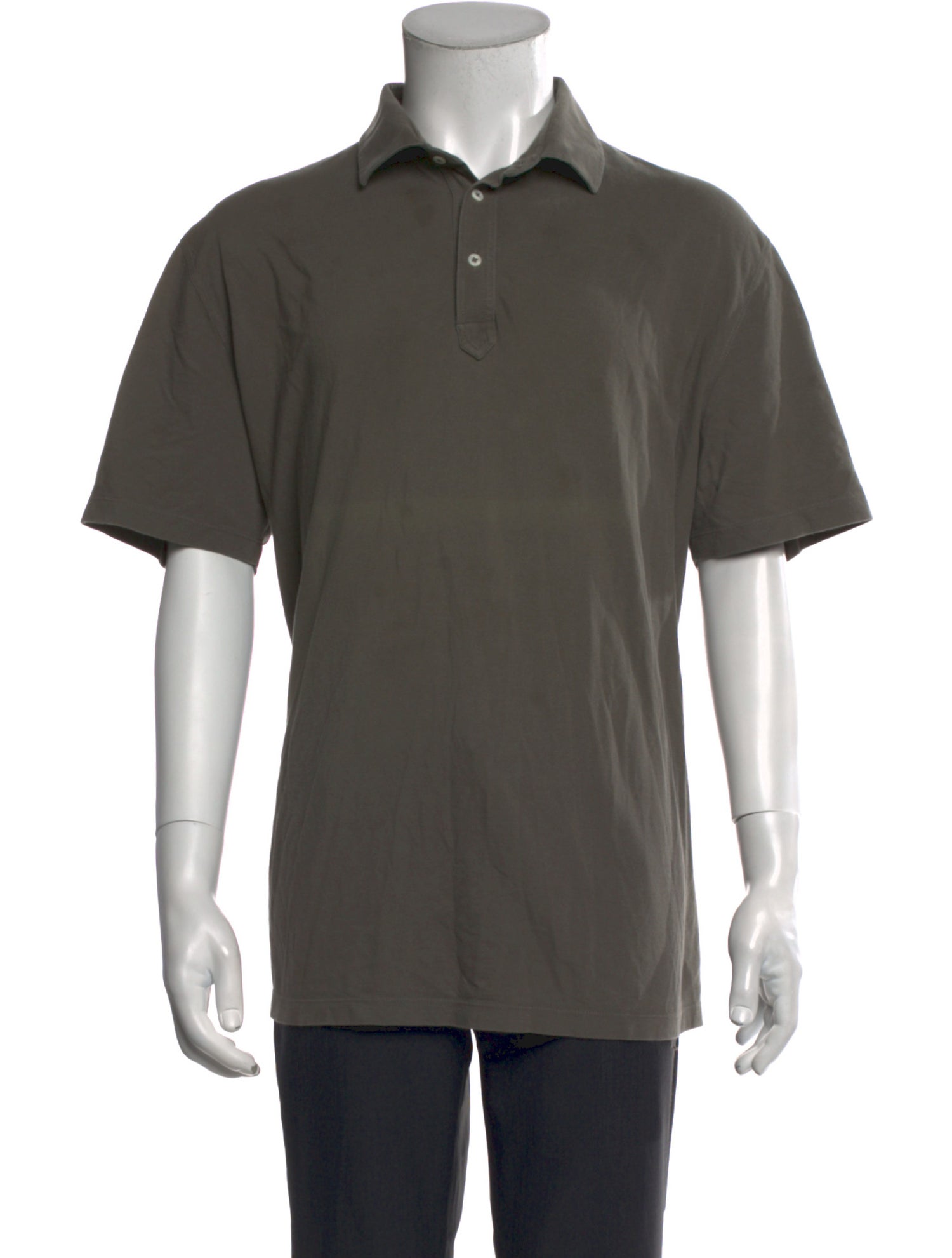 Brunello Cucinelli Collar Short Sleeve Polo Shirt