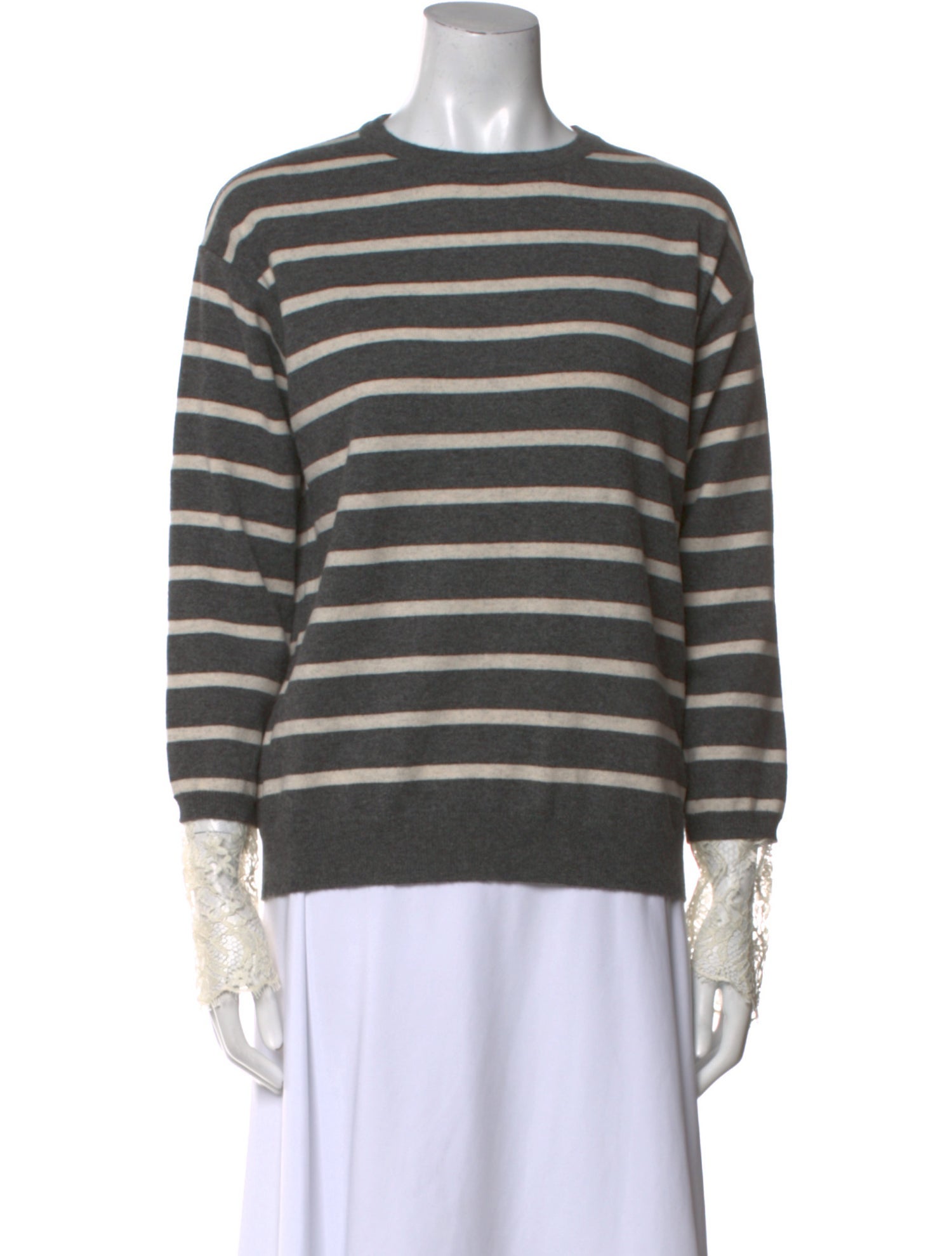 Brunello Cucinelli Cashmere Striped Sweater