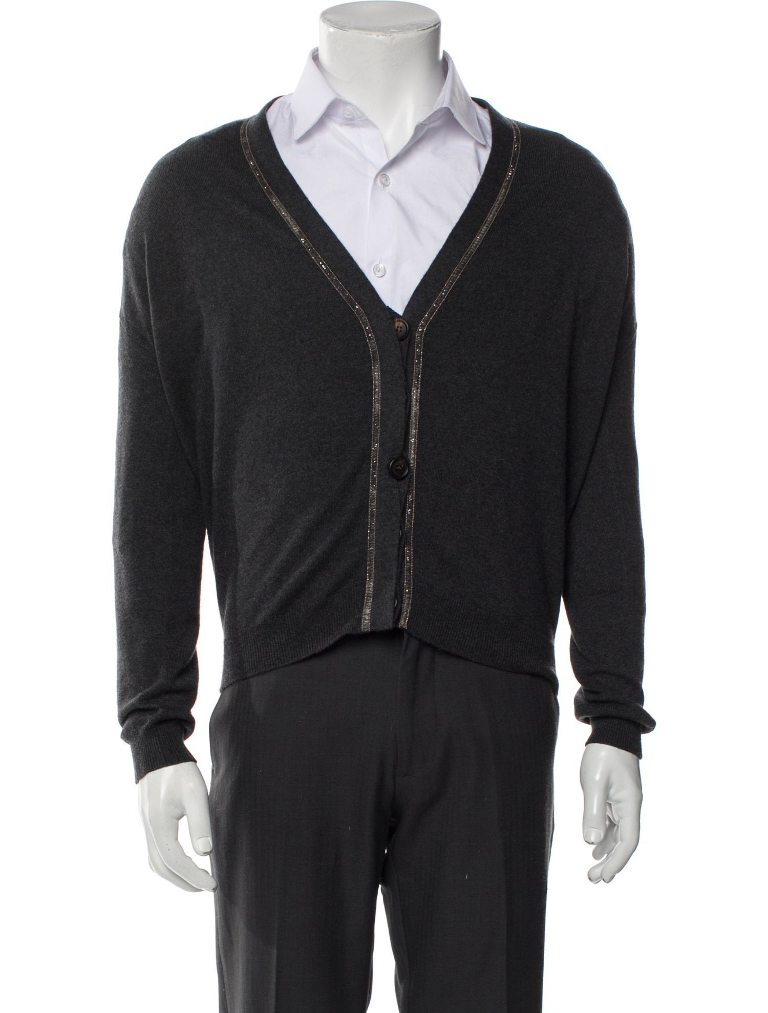 Brunello Cucinelli Cashmere V-Neck Cardigan