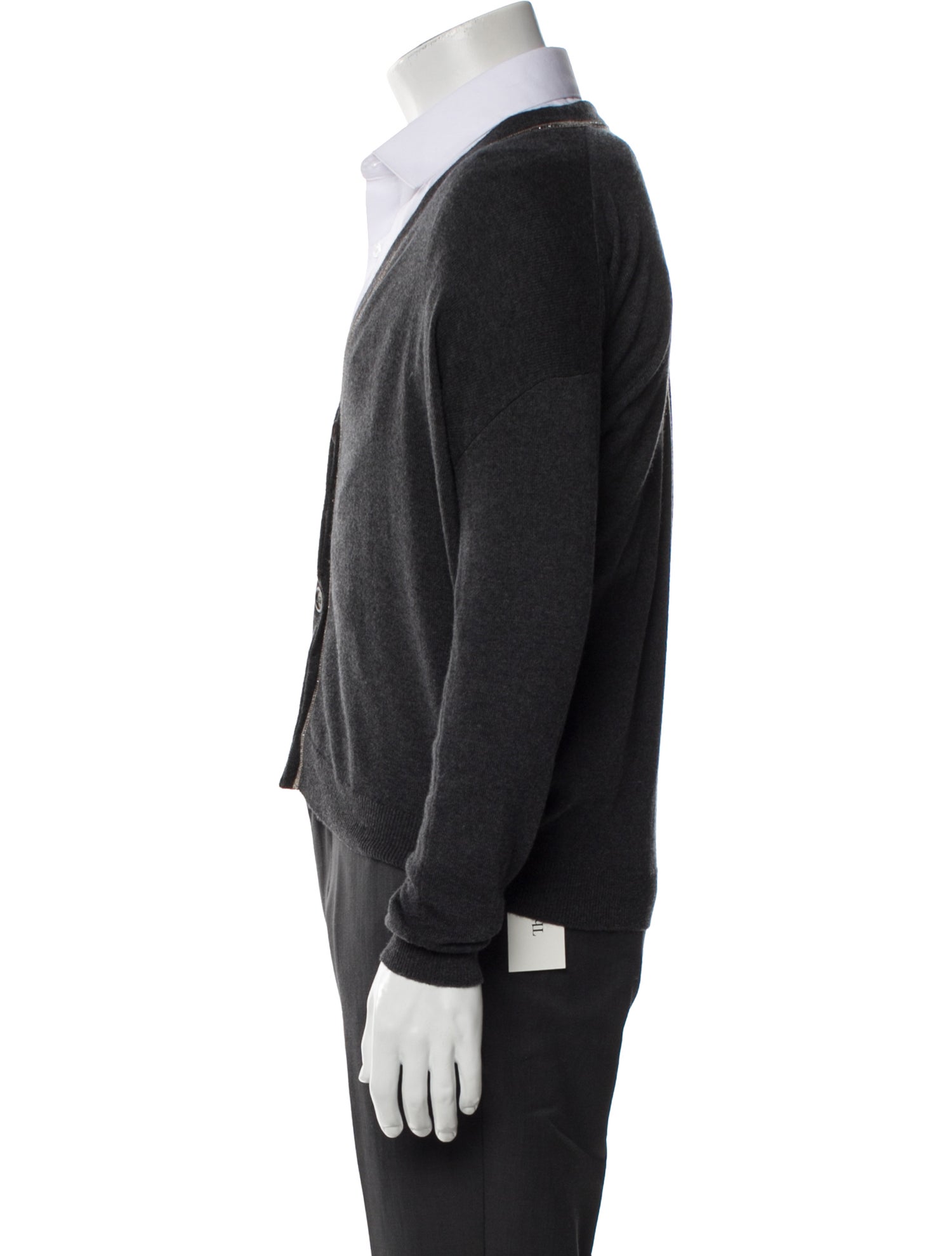 Brunello Cucinelli Cashmere V-Neck Cardigan
